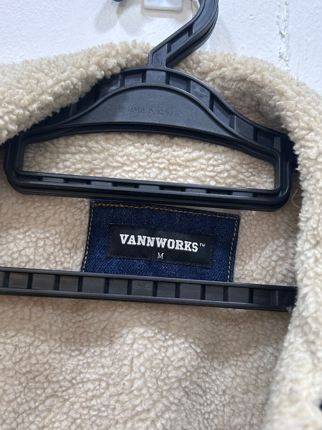 밴웍스 쉐르파 데님자켓 남성 M 상품이미지4