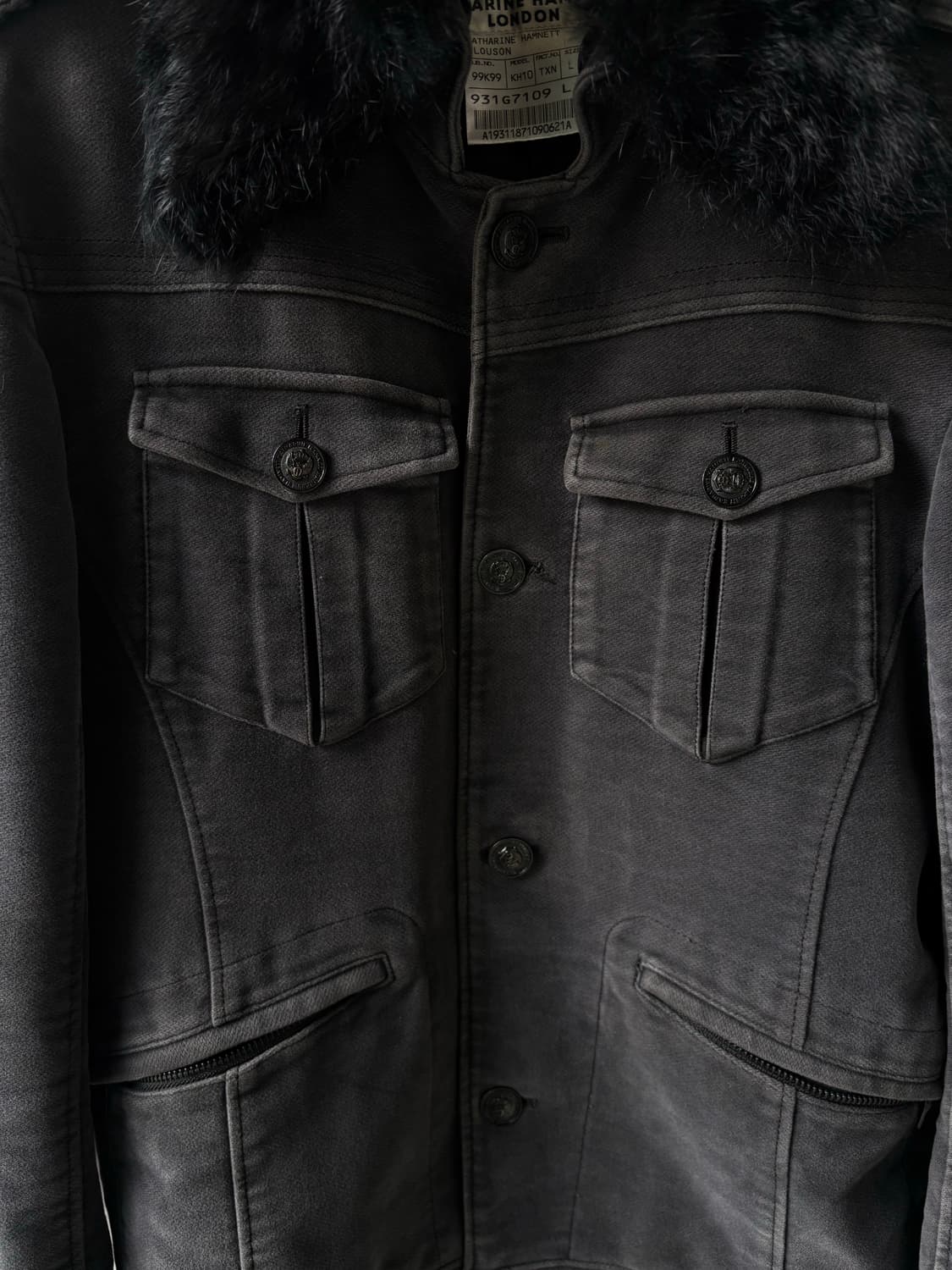 캐서린 햄넷 밀리터리 자켓 상품이미지5