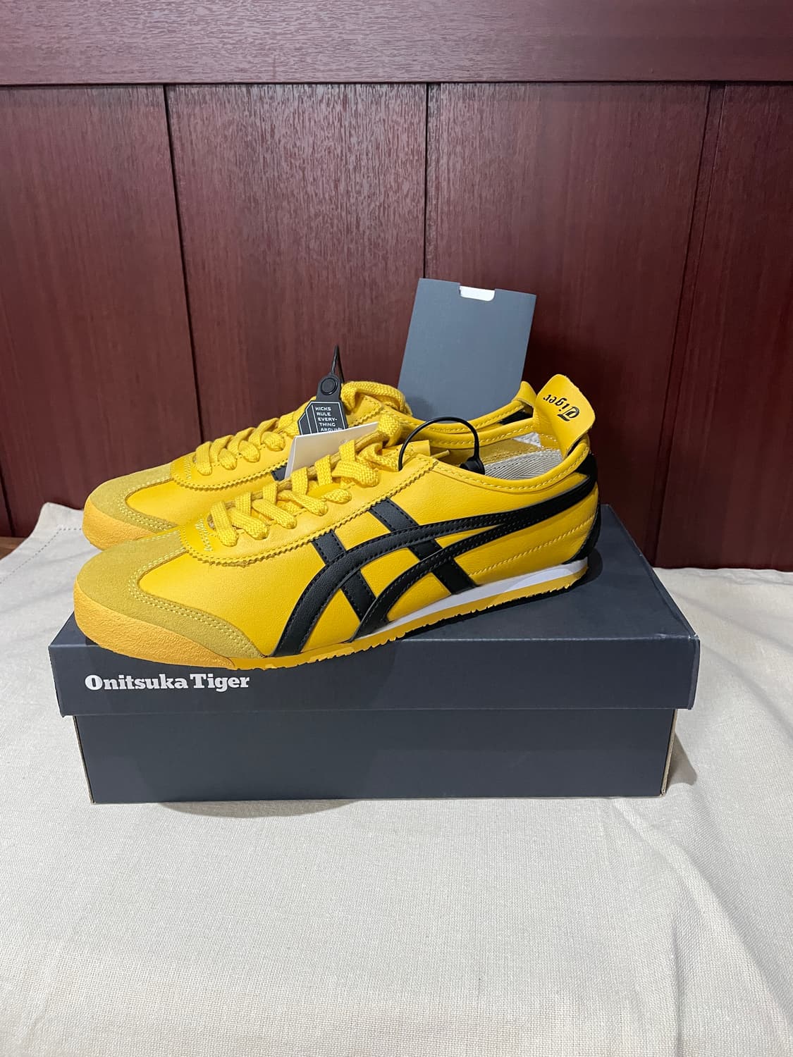 오니츠카타이거 멕시코 66 옐로우 255mm 새제품 상품이미지1