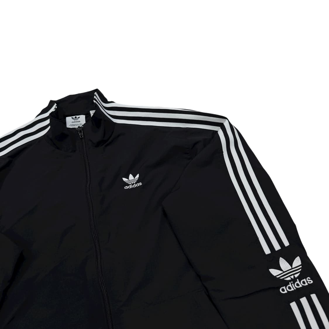 아디다스 빈티지 락업 트랙탑 바람막이 자켓 블랙 L 상품이미지2