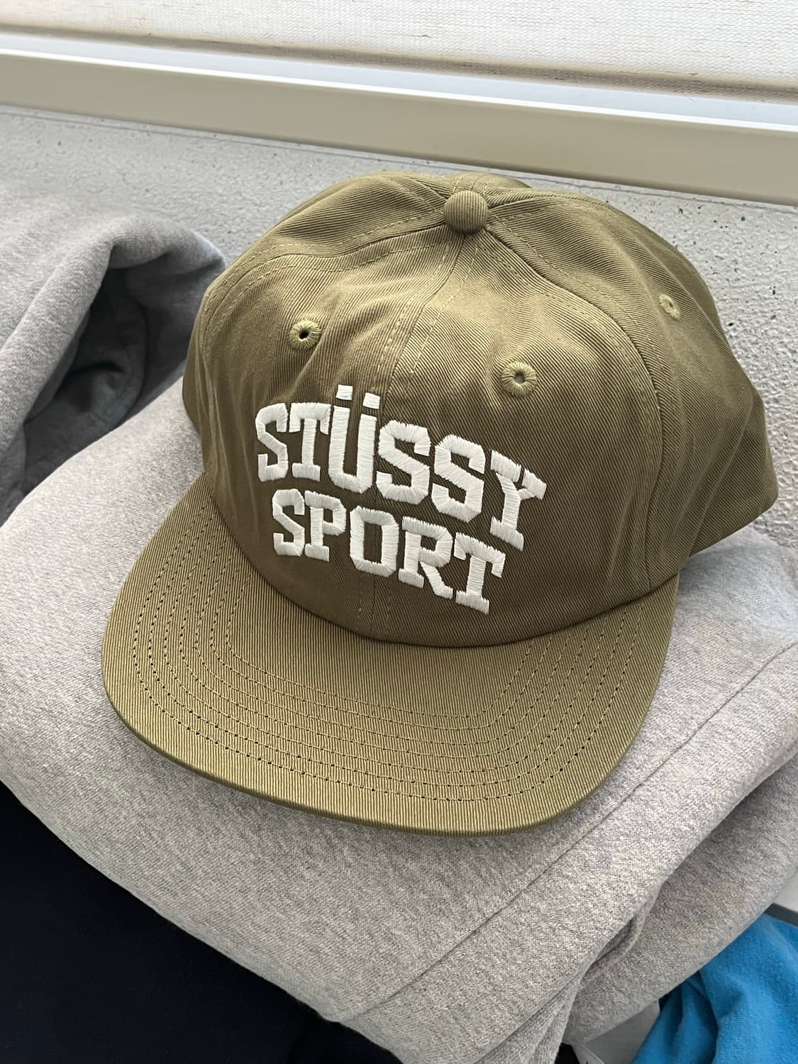 스투시 미드 뎁스 스포츠 스냅백 씨위드 상품이미지2