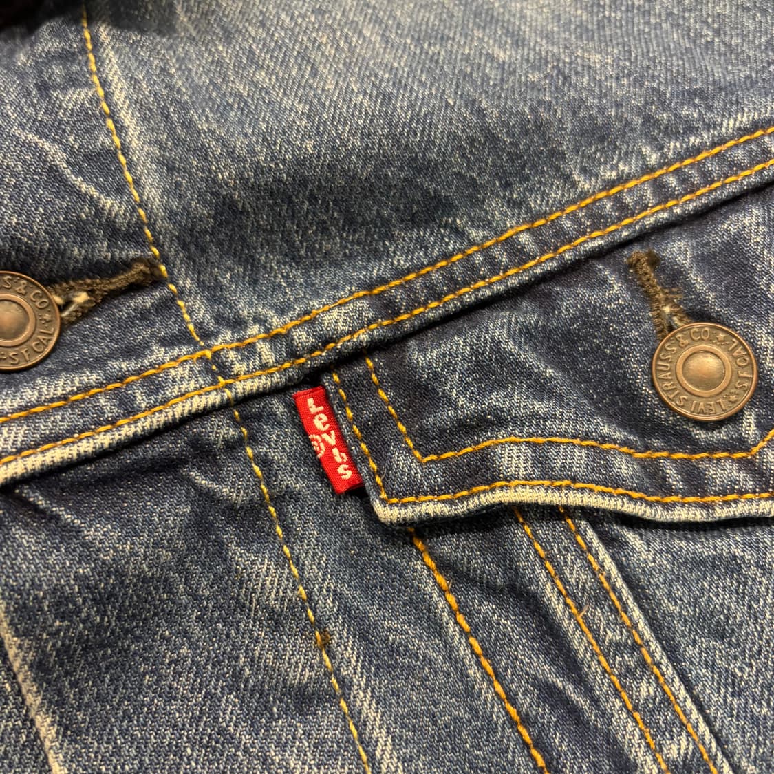 [S] 리바이스 데님 트러커 자켓 청자켓 B909 상품이미지4