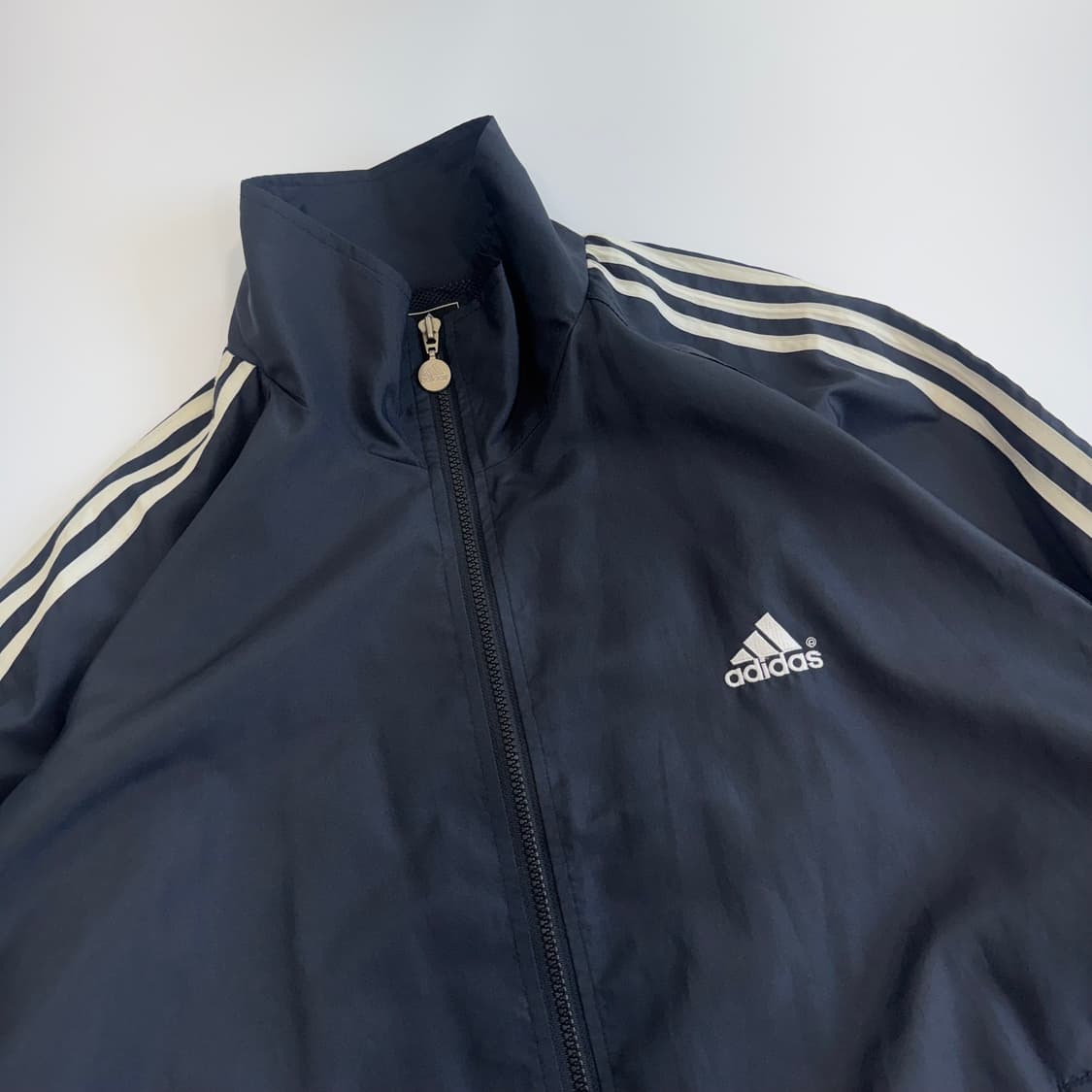 Adidas 아디다스 백 삼각로고 블랙 바람막이  상품이미지5