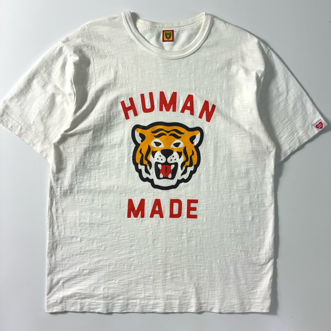 Humanmade  휴먼메이드 화이트 타이거 프린팅 반팔티셔츠  상품이미지1