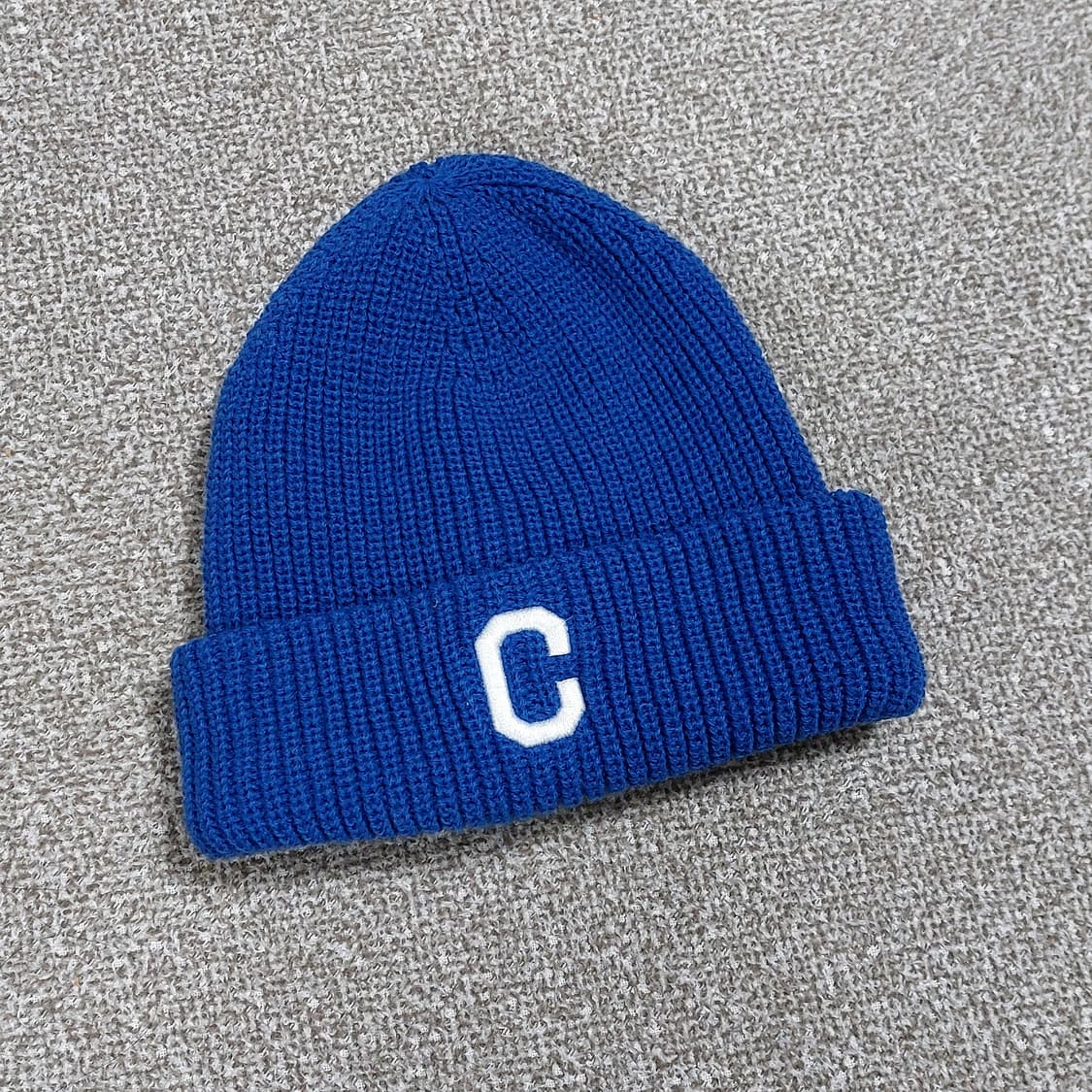 커버낫 C 로고 미들 비니 블루 상품이미지3