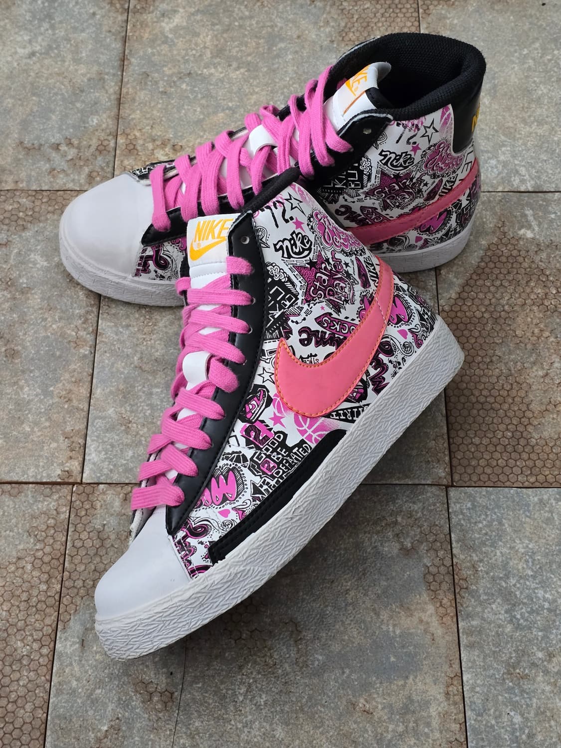 (230)나이키 빈티지 블레이저 미드 그래피티 상품이미지3