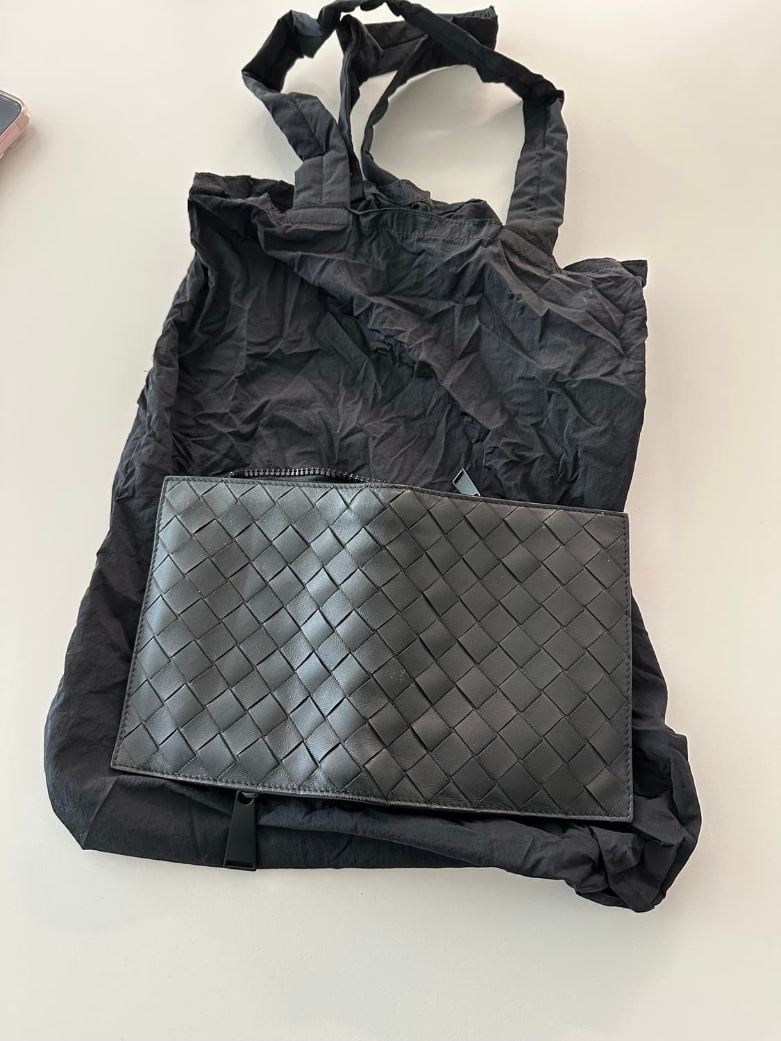 보테가 베네타 나일론 폴더블 토트백  상품이미지1