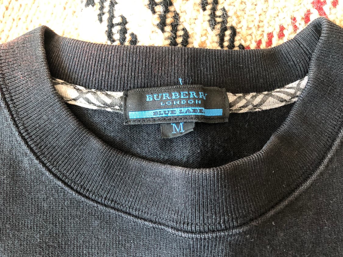 버버리 블루라벨 멘즈 긴팔티M 상품이미지4