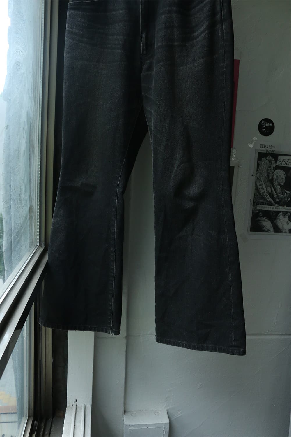 존 로렌스 설리반 19SS 블랙 부츠컷 데님 팬츠  상품이미지5