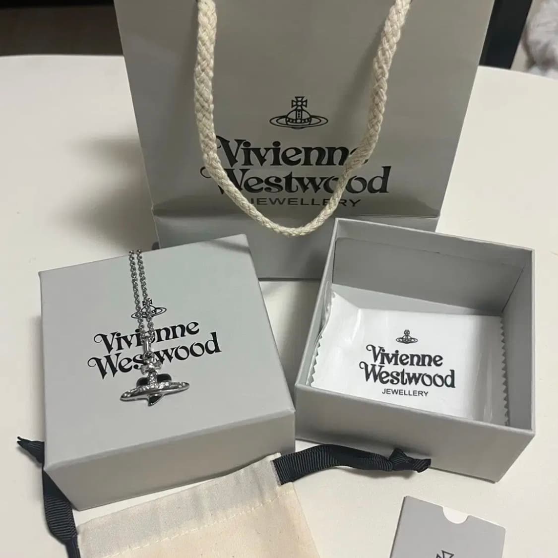 비비안웨스트우드 디아망떼 블랙 풀박스 상품이미지4