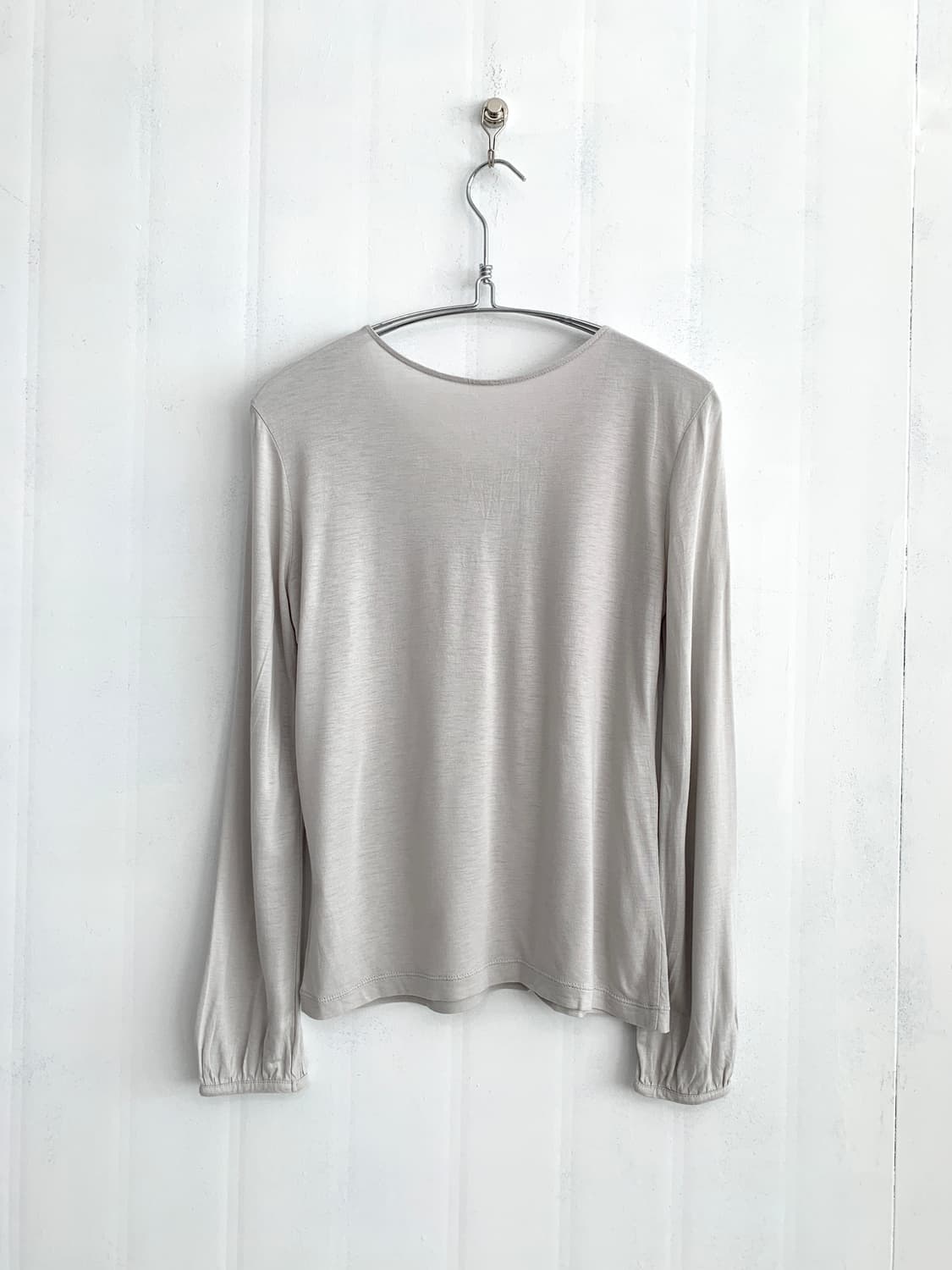 Comme Ca Ism Soft worm-grary long sleeve 상품이미지9