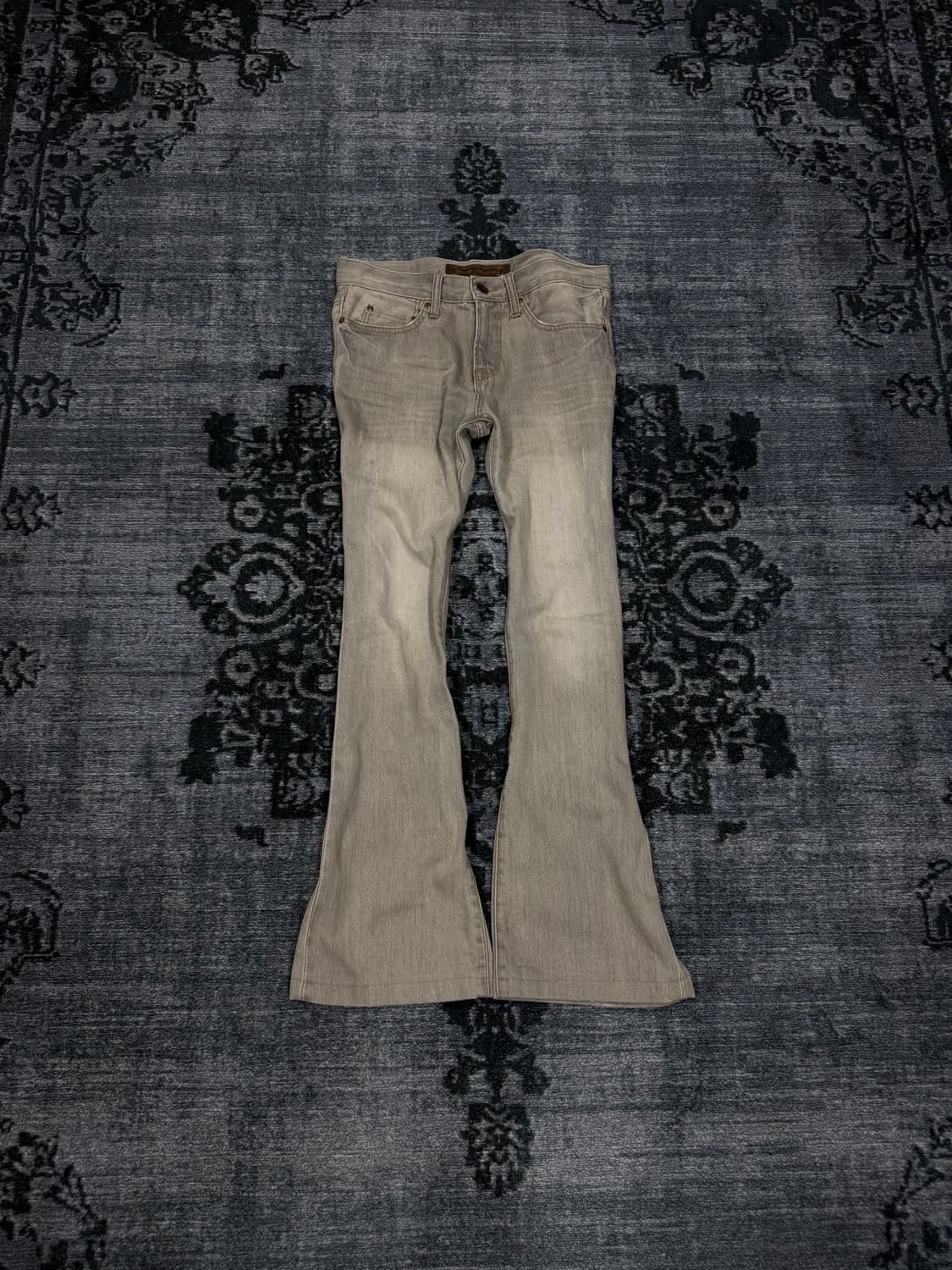 Goa 00s vintage grey boots cut denim pan 상품이미지2