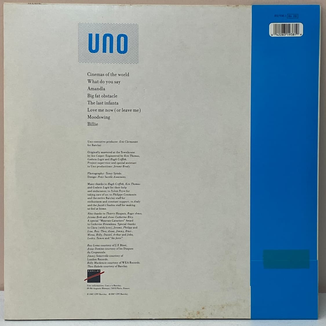 (LP) Uno - Uno 상품이미지2