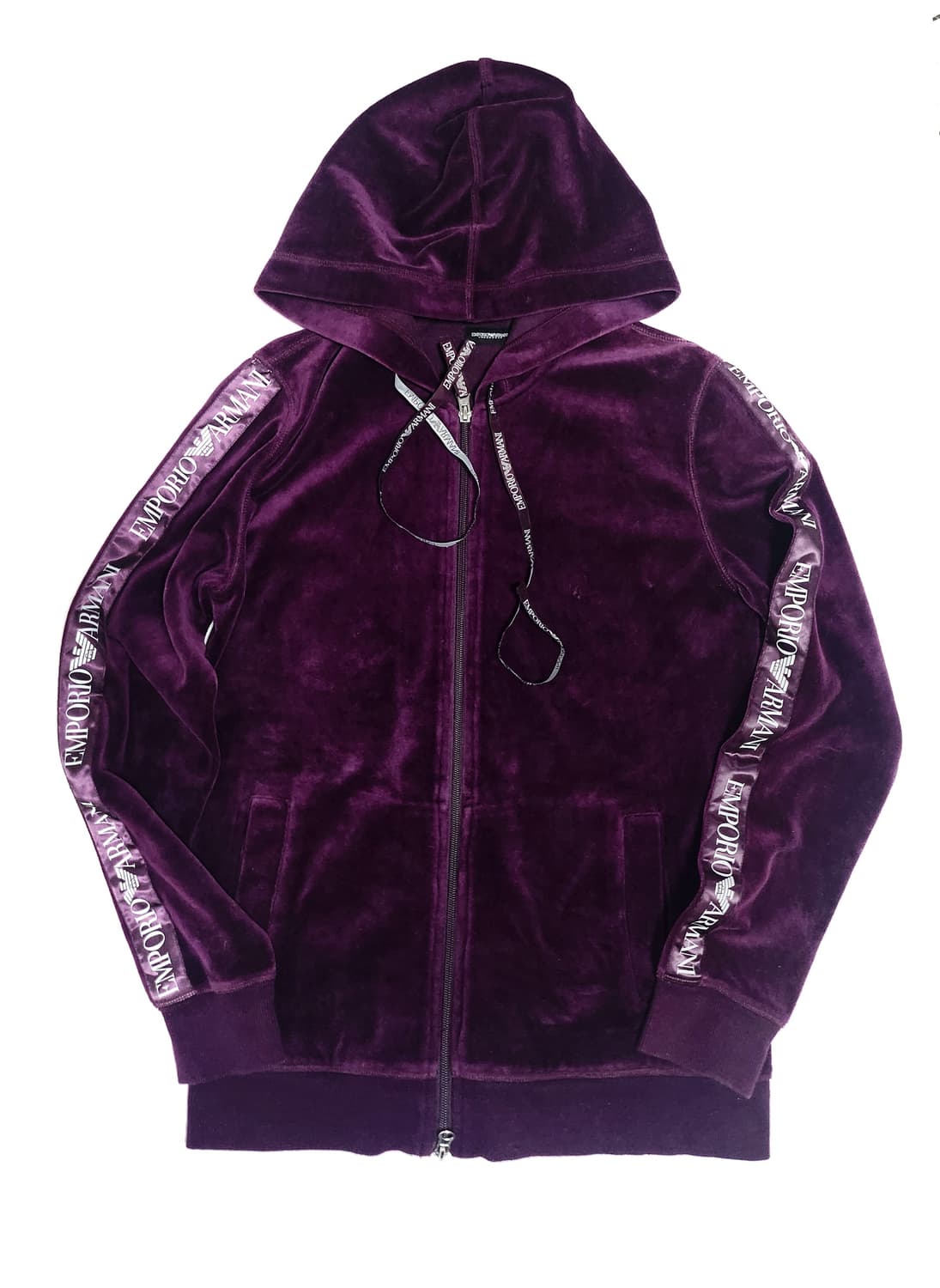 엠포리오 아르마니 벨벳 후드집업 상품이미지2