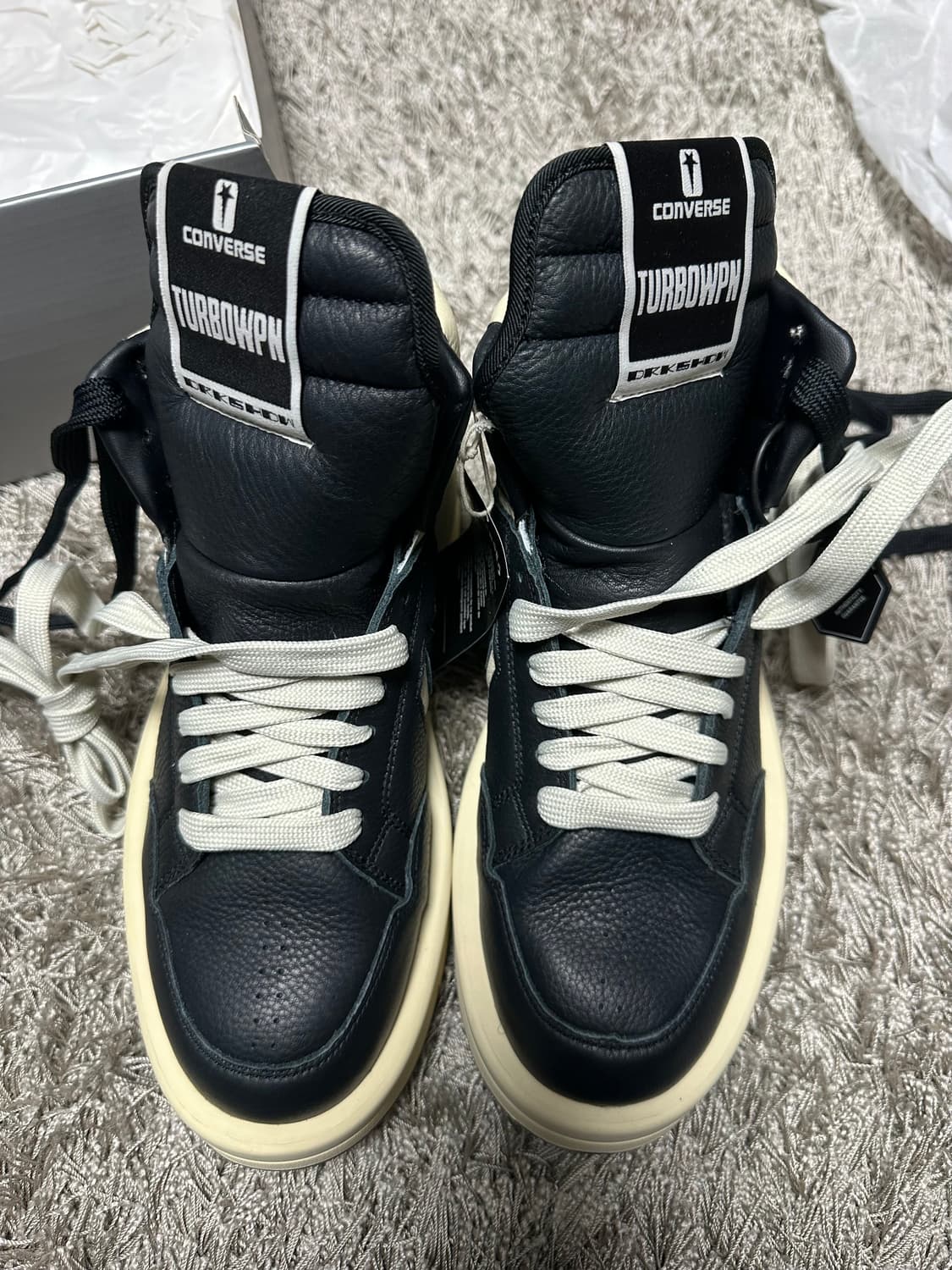 [270]  컨버스 다크쉐도우 터보웨폰 블랙 크림 상품이미지1