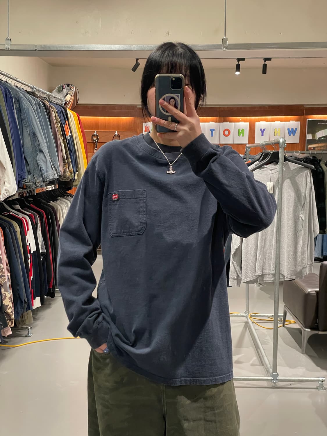 랭글러 롱슬리브 티셔츠   상품이미지1