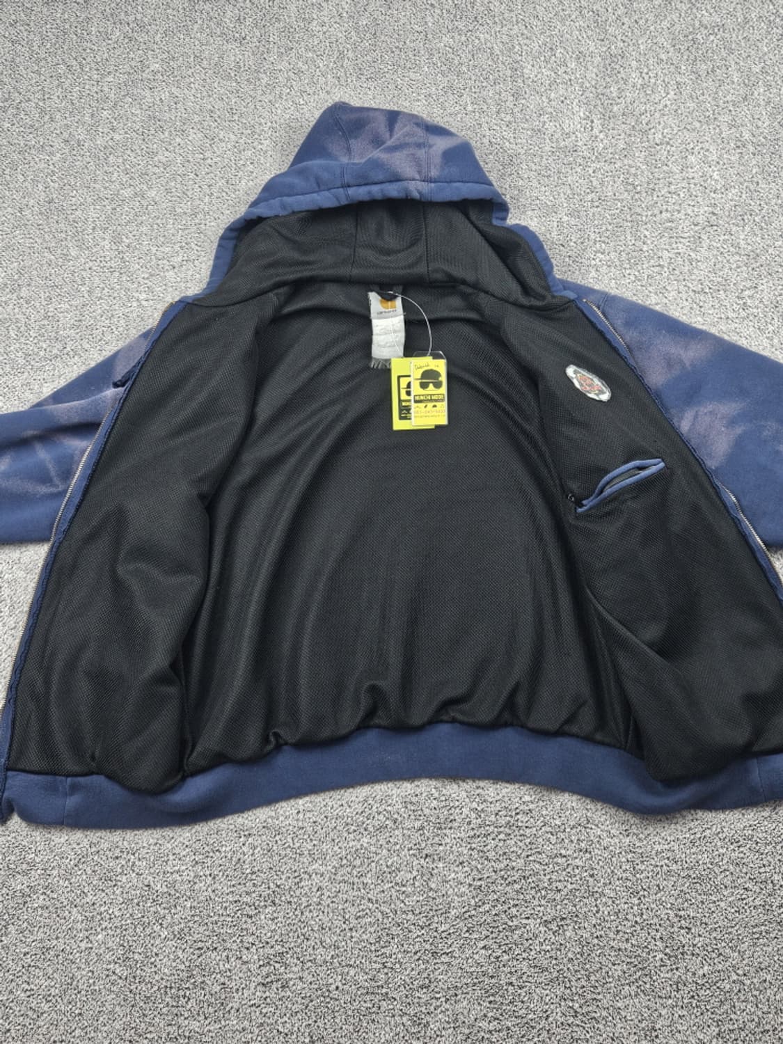 칼하트 다잉 워시드 커스텀 써멀 후드집업 ( 상세설명참조 ) / 9936 상품이미지9