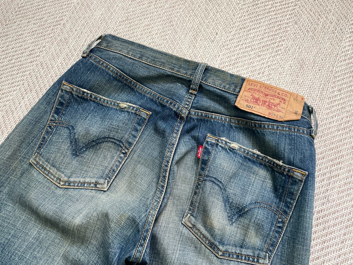 90s 리바이스 재팬 03501-01 데님팬츠  J04014 상품이미지7