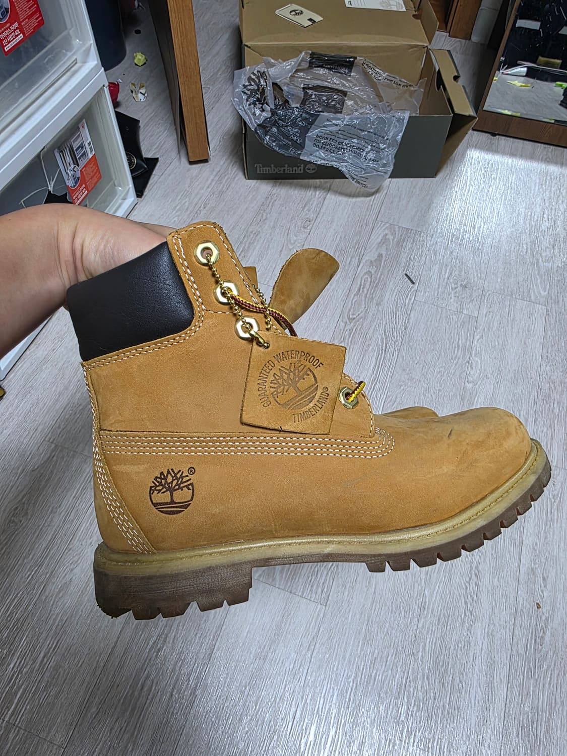 팀버랜드 6인치 워터프루프 프리미엄 여성부츠(10361 230) 상품이미지6