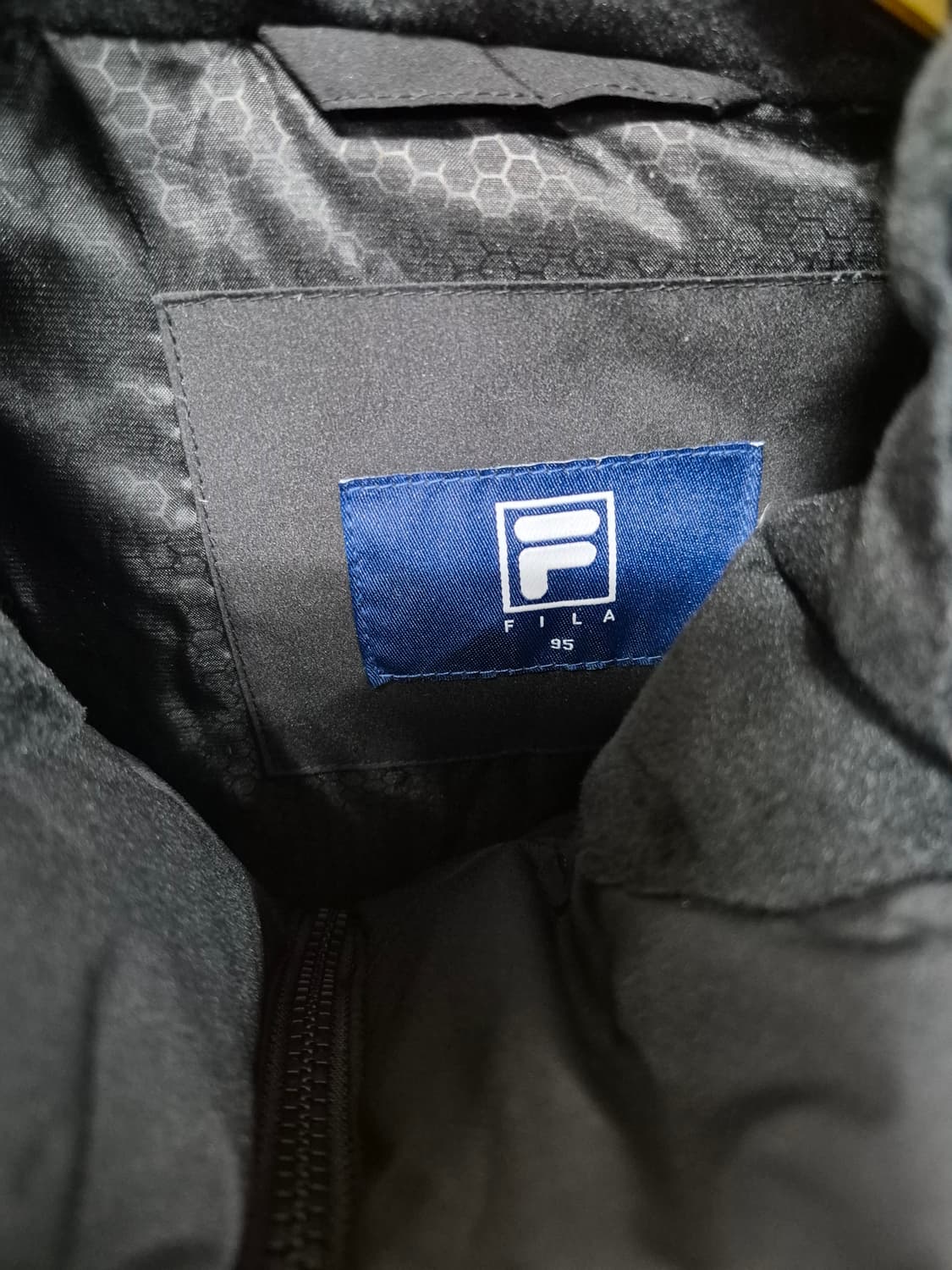 FILA 휠라 필라 블랙 롱패딩 남성 95 상품이미지4