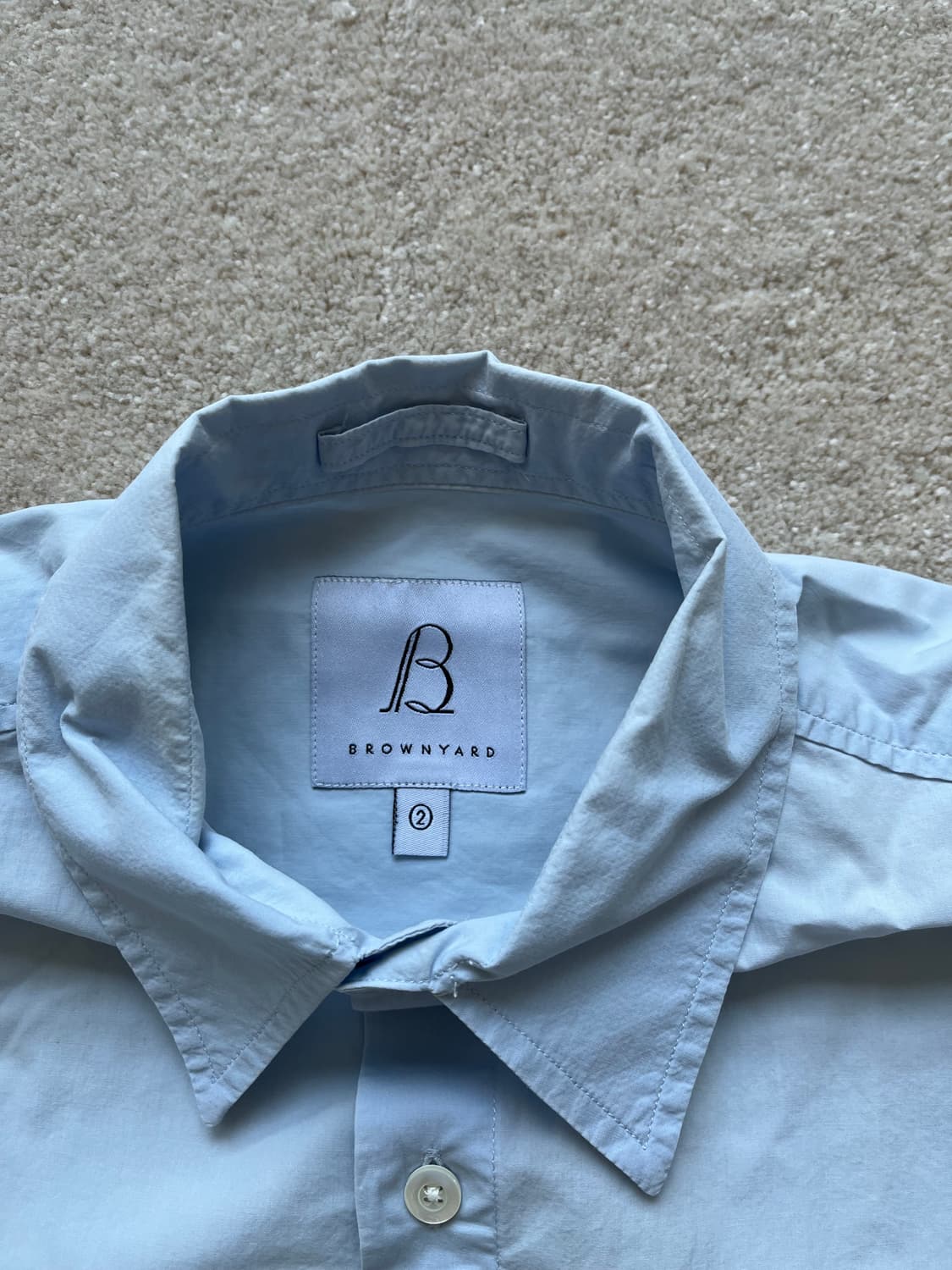 브라운야드 Steady Shirt Blue (103-105) 상품이미지6