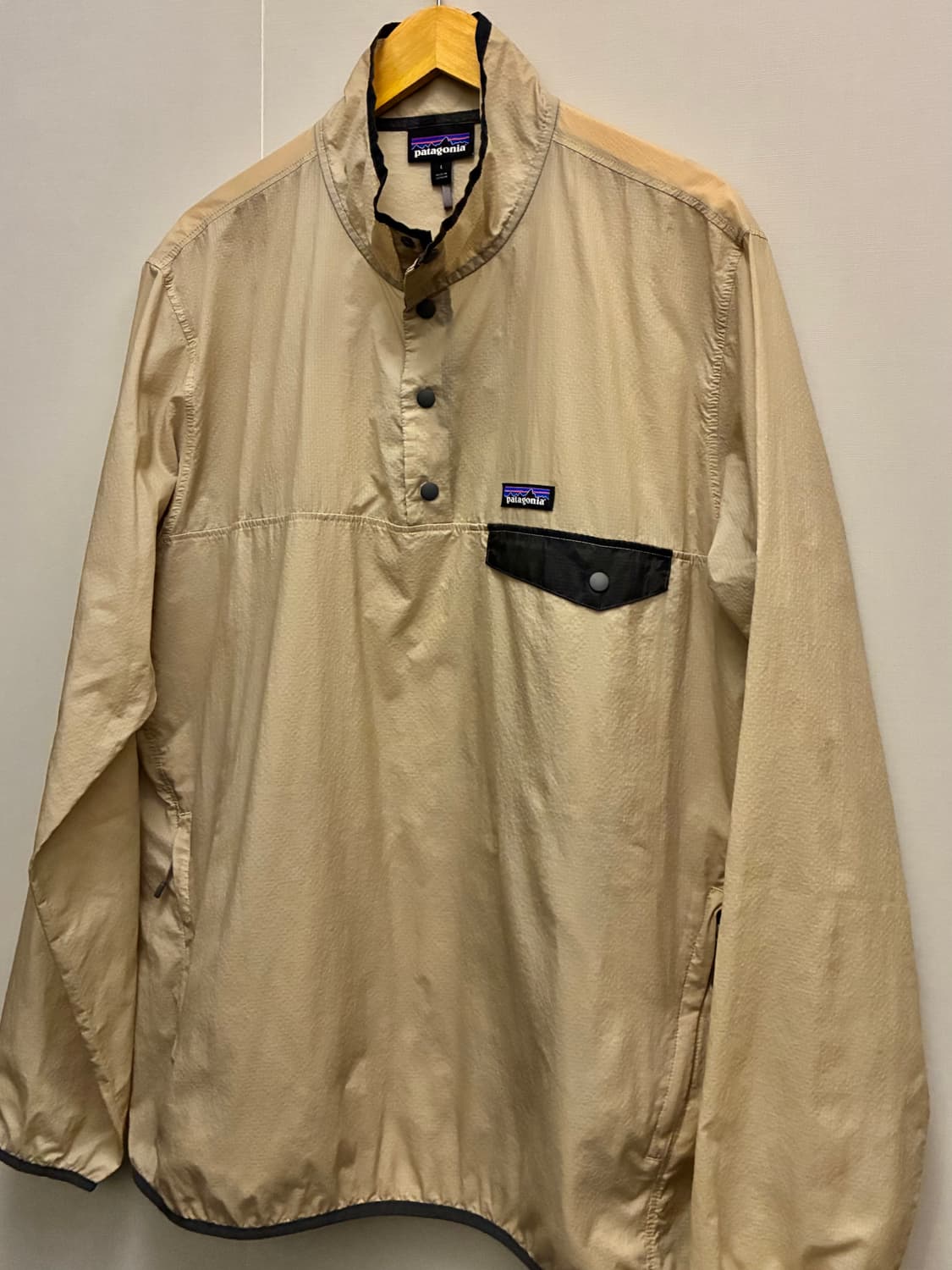 (L/105)파타고니아 나일론 신칠라 스냅 풀오버 아노락 바람막이 상품이미지2