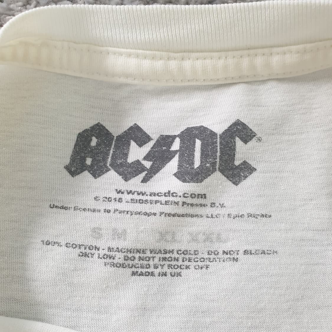 [무료배송] ACDC 백인블랙 반팔 티셔츠 상품이미지2