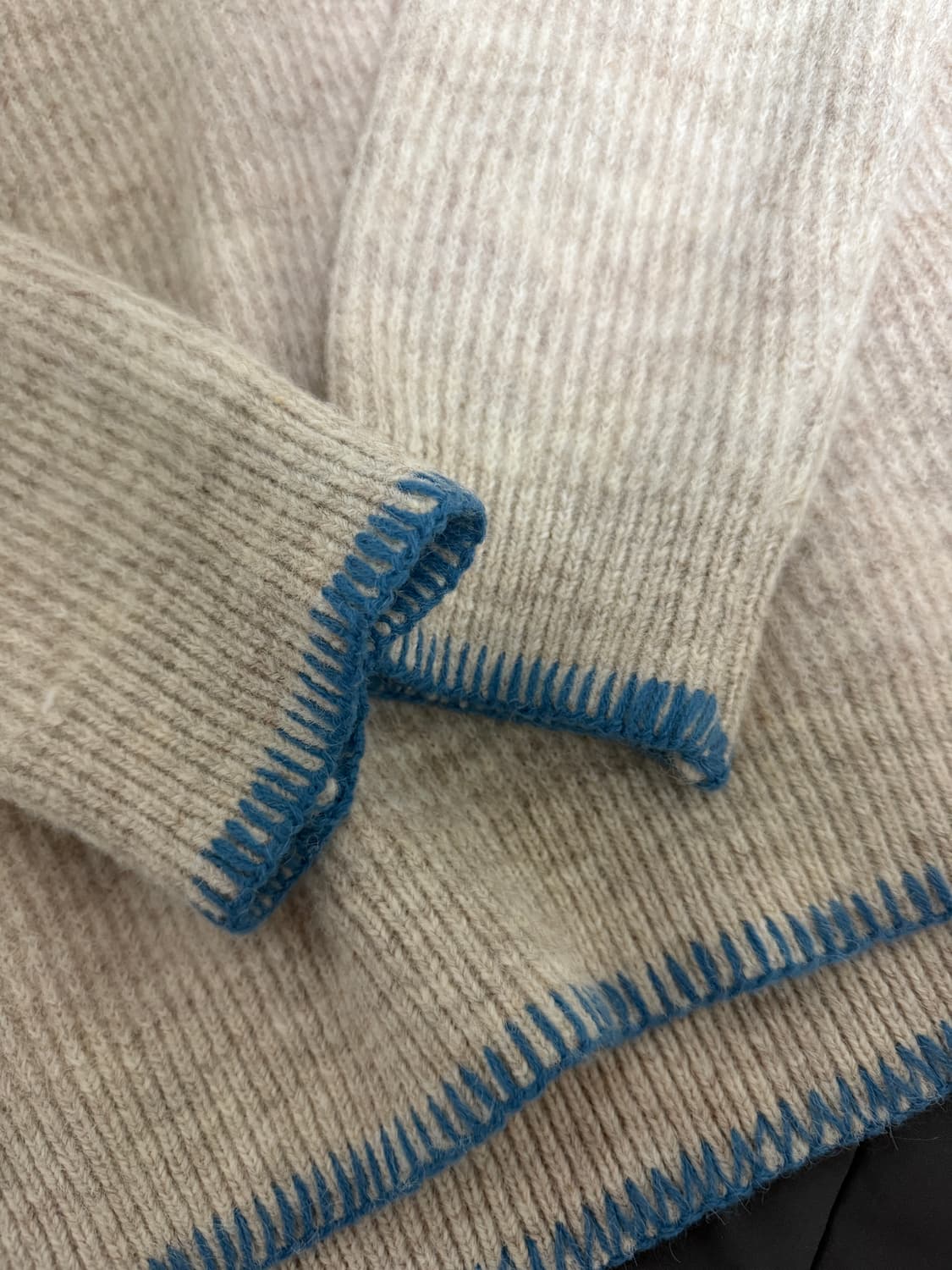 핸리넥 니트 상품이미지3