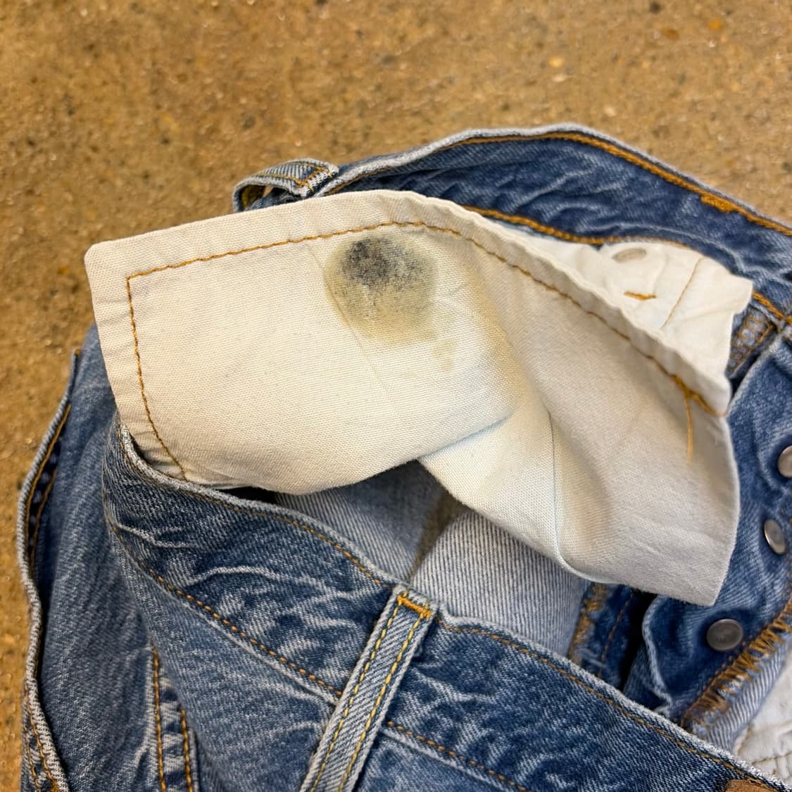 USA 빈티지 리바이스 501 여성 청바지 상품이미지5