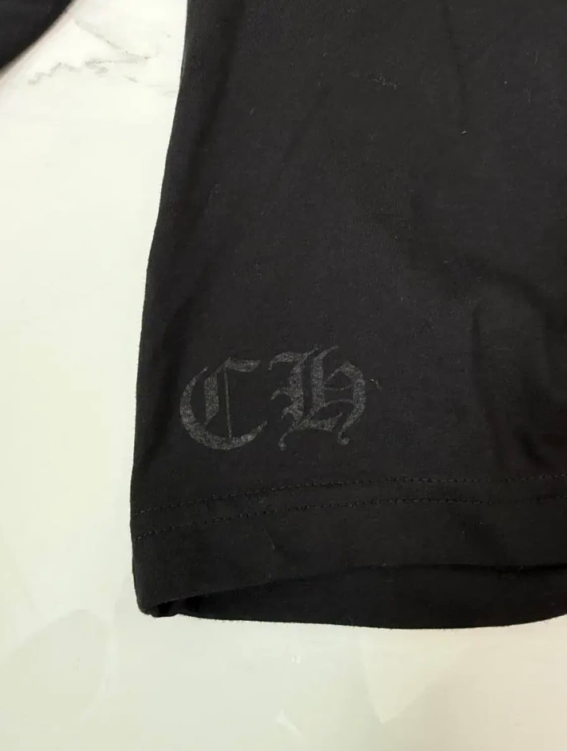 새상품 신형 크롬하츠 스크롤라벨 롱슬리브 L 상품이미지4