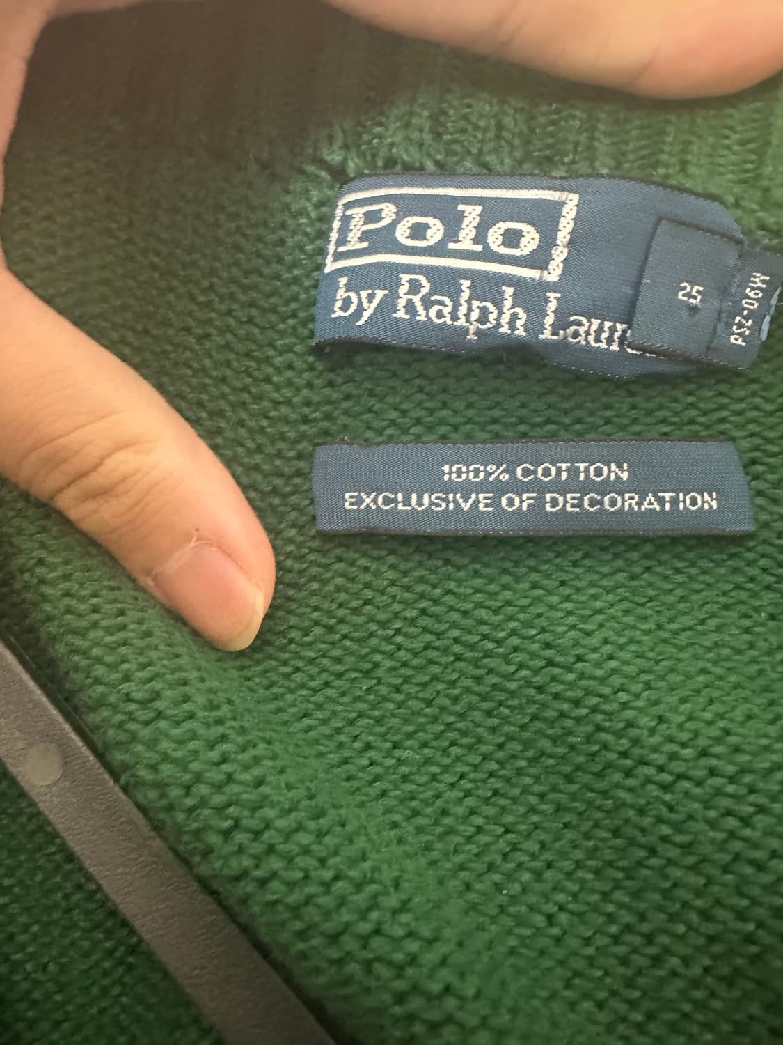폴로 치프카프 런던 집업 그린 정품 교신 가능 상품이미지6