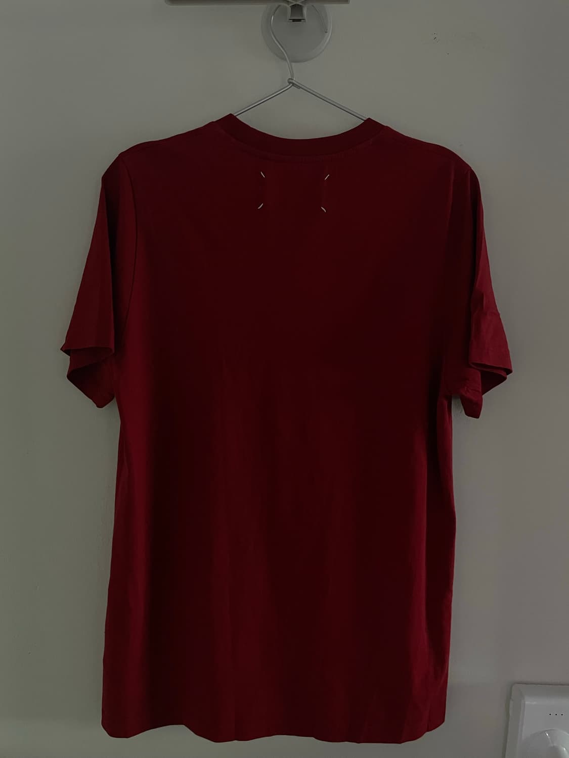 마르지엘라 버건디 티셔츠 상품이미지2