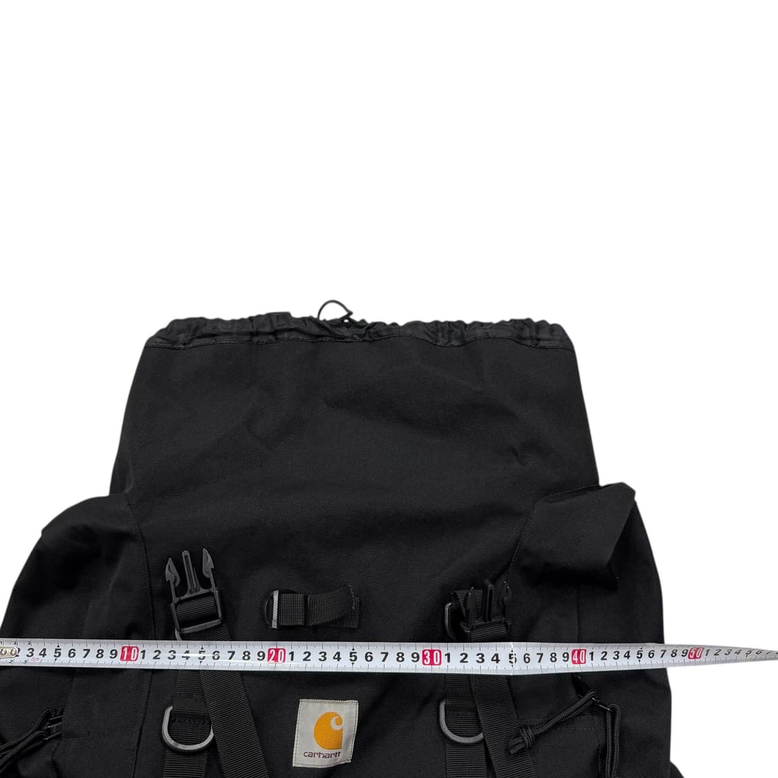 칼하트 WIP 드로우 스트링 복조리 가디언 포켓 백팩 가방 블랙 상품이미지7