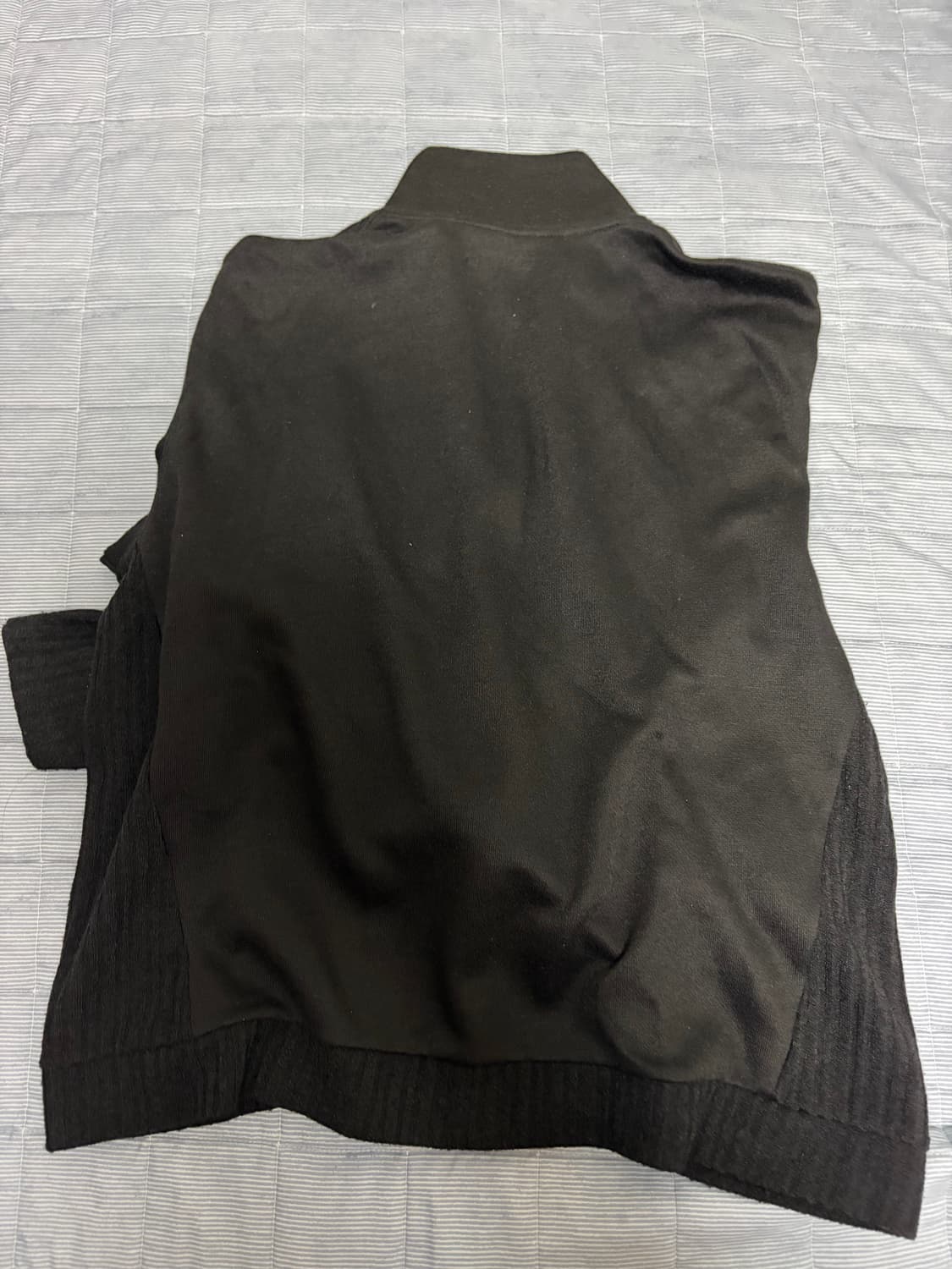 해칭룸 더블 슬리브 자켓 블랙 상품이미지5