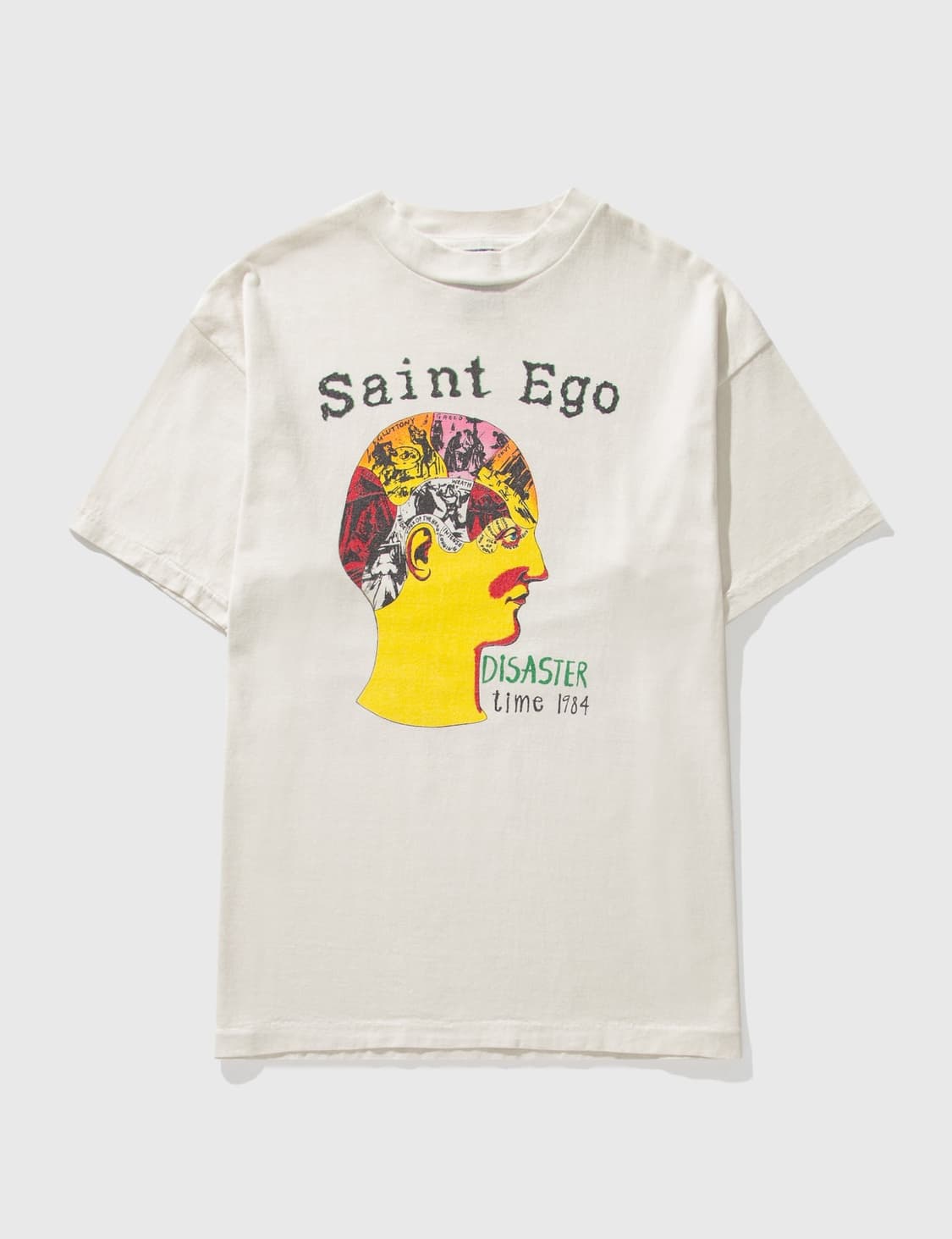 세인트 미카엘 saint ago head 티셔츠 화이트 상품이미지3