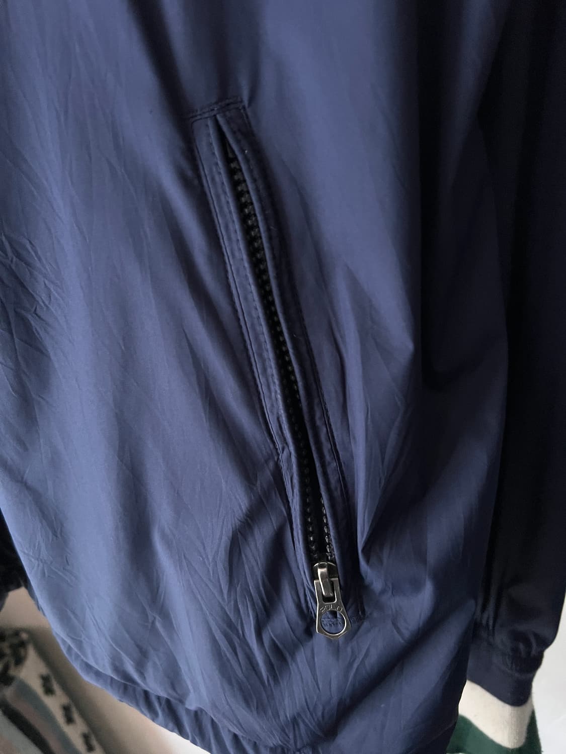 [L]폴로 랄프로렌 골프 네이비 나일론 자켓 상품이미지4