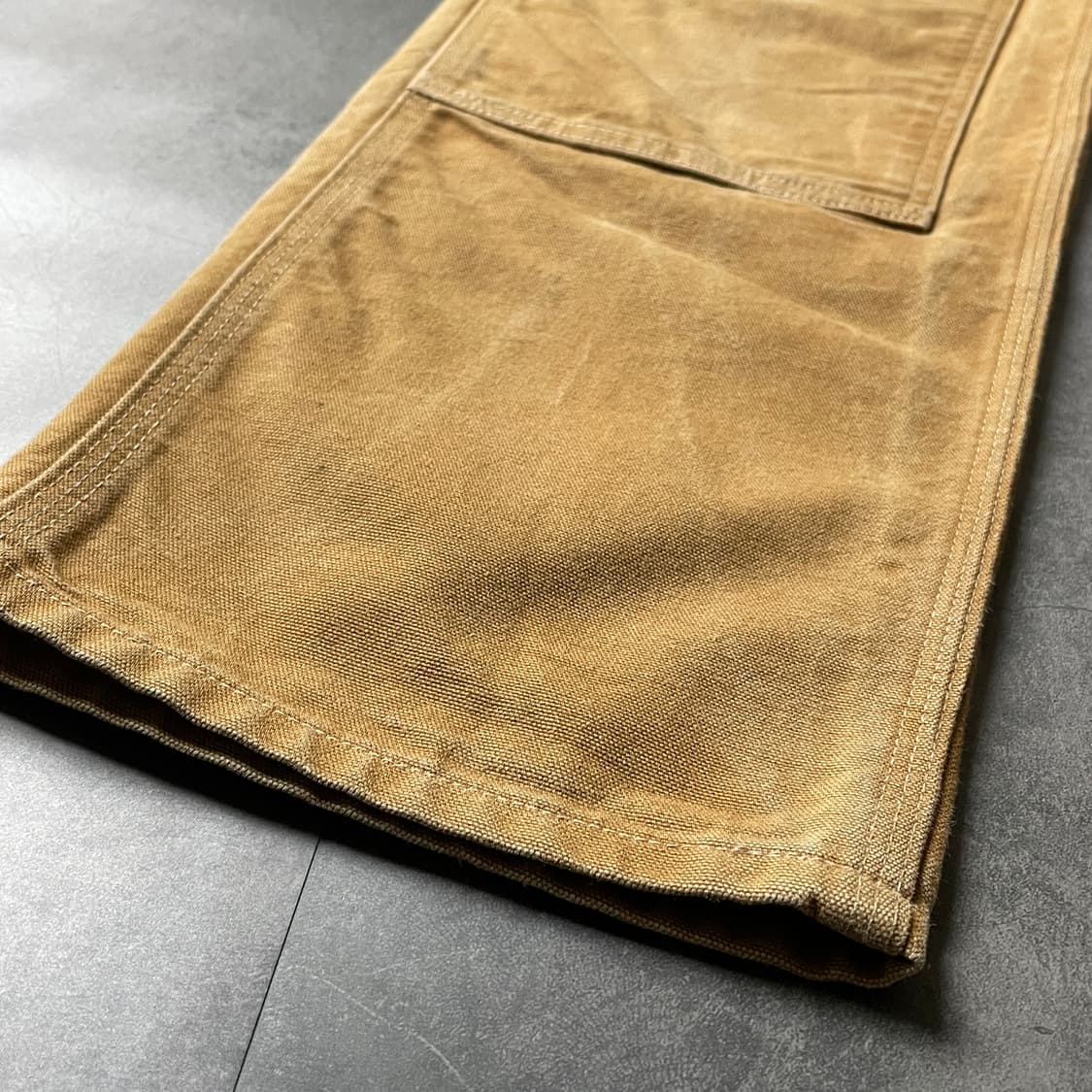 CARHARTT 칼하트 빈티지 카멜 더블니 워크팬츠 상품이미지4