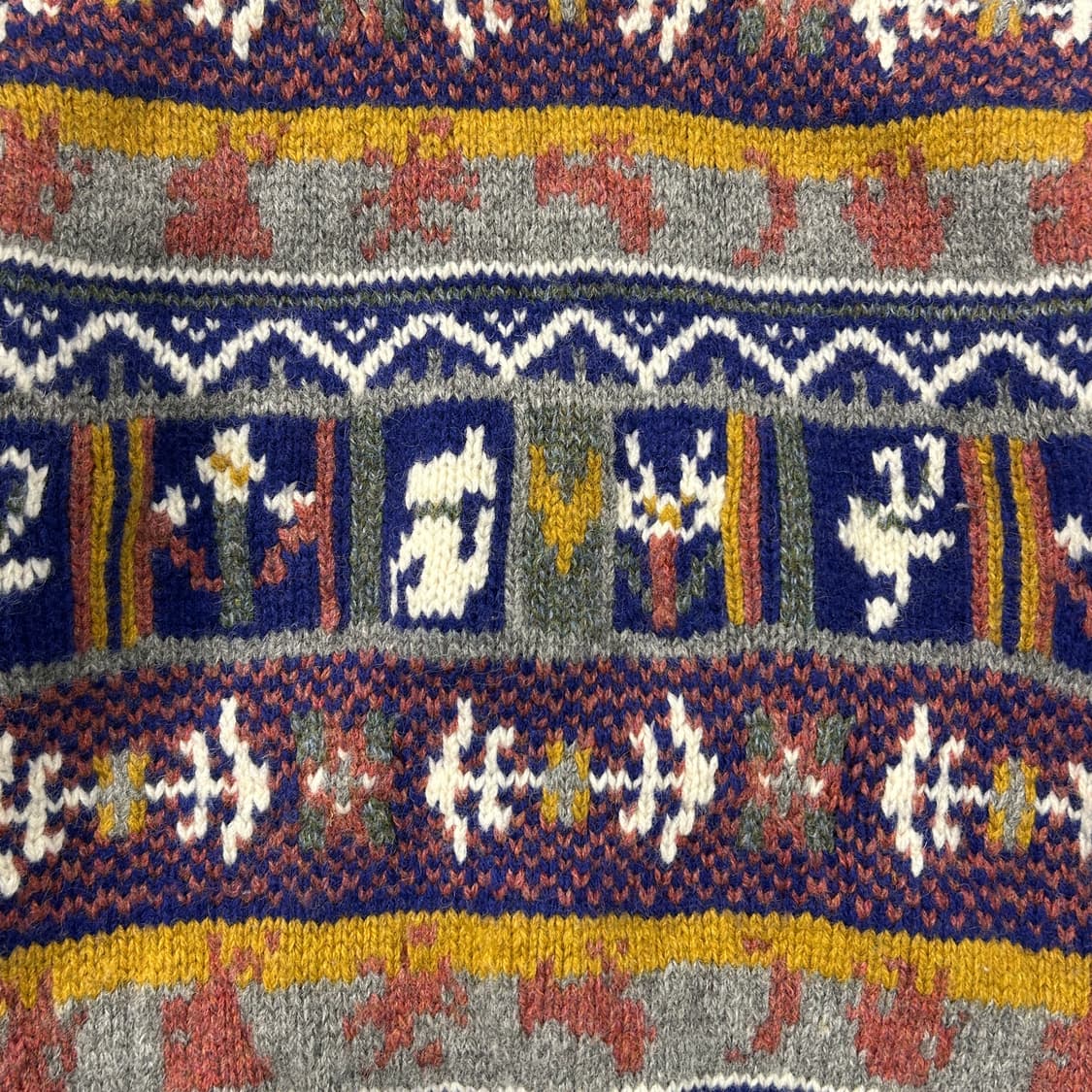 간사이 야마모토 페어아일 헤비 울 스웨터  상품이미지4