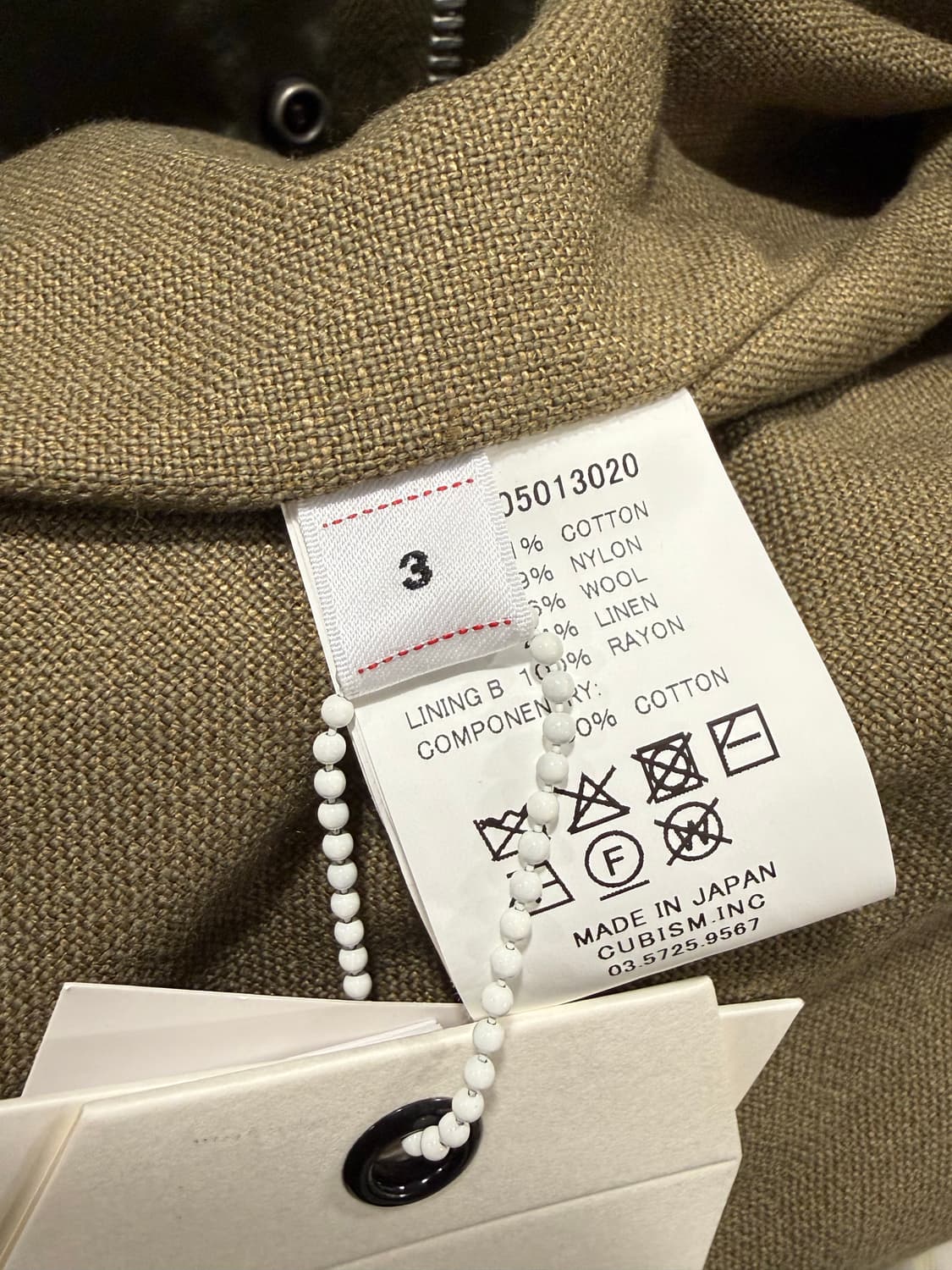 visvim 비즈빔 25fw 피쉬테일 / 3사이즈 / 올리브 상품이미지3