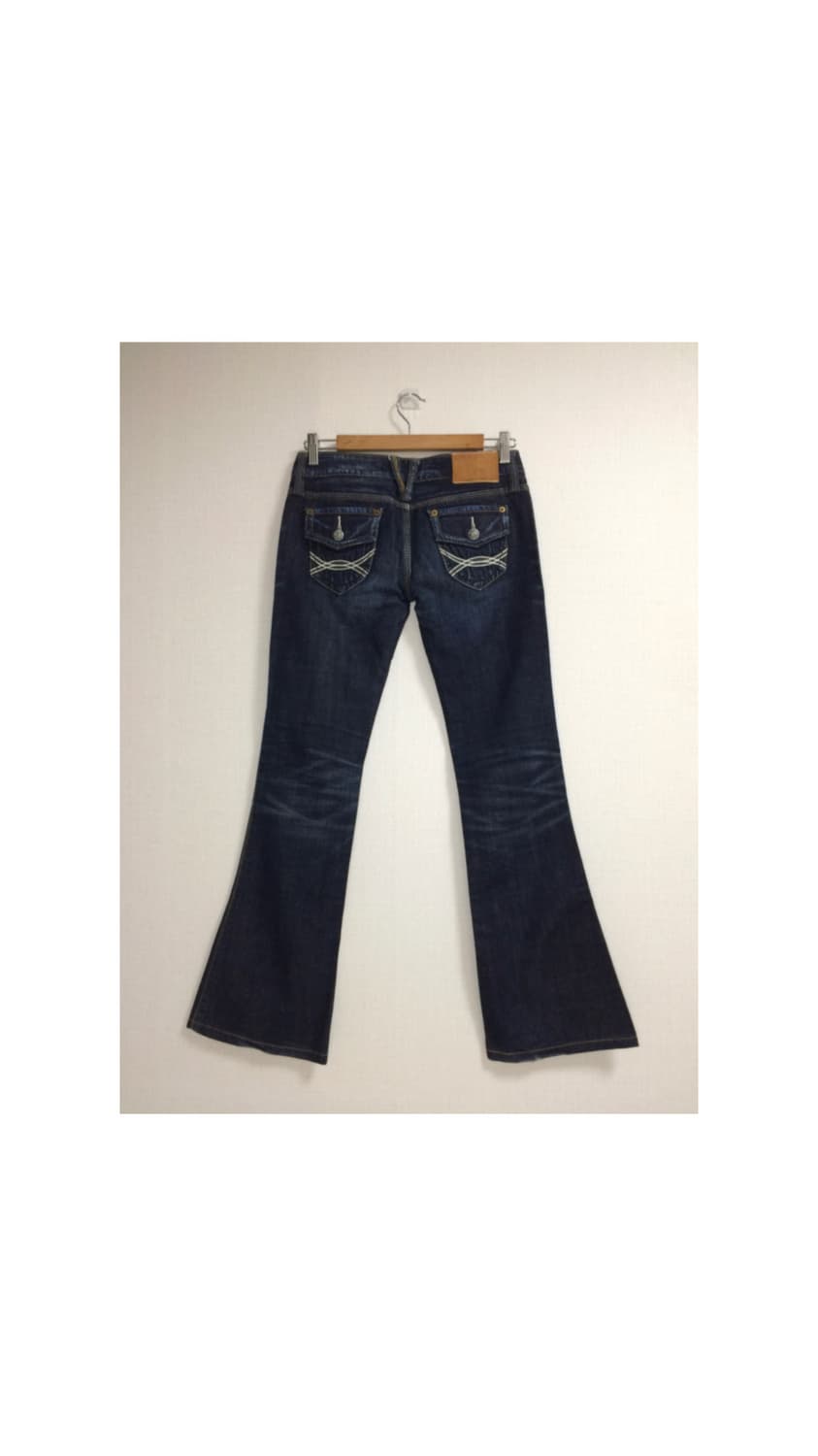 빈티지 진청 데님 부츠컷 팬츠 상품이미지6