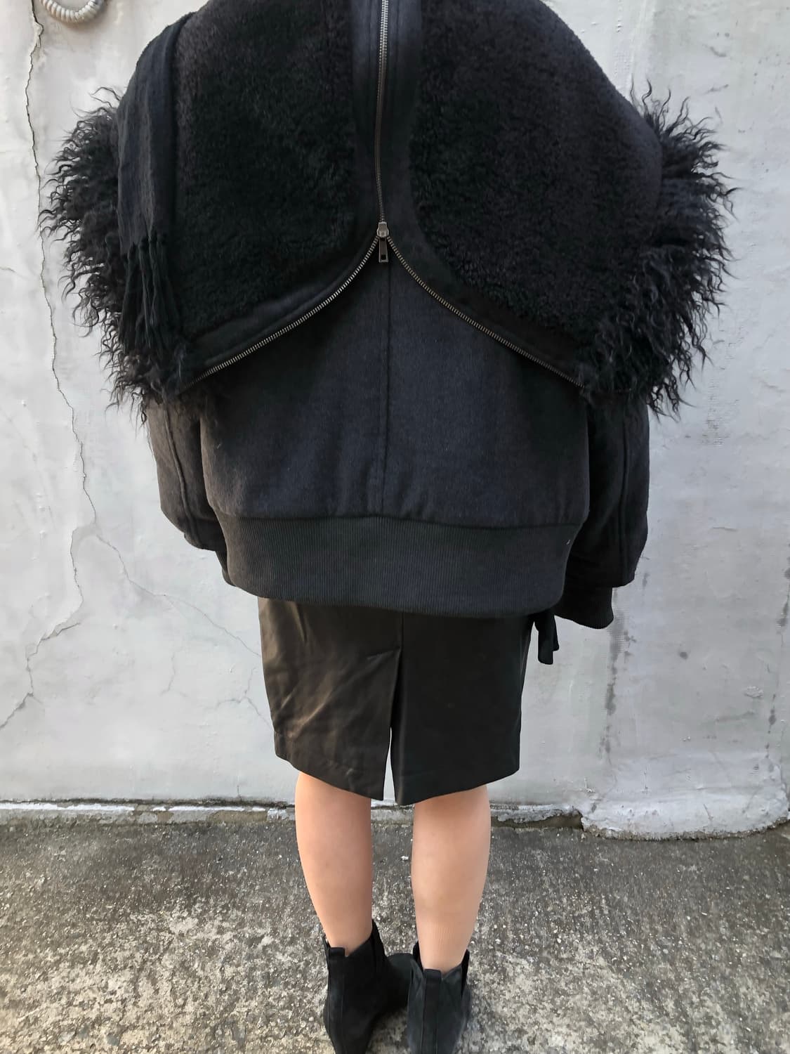 리얼 레더 스커트 상품이미지3