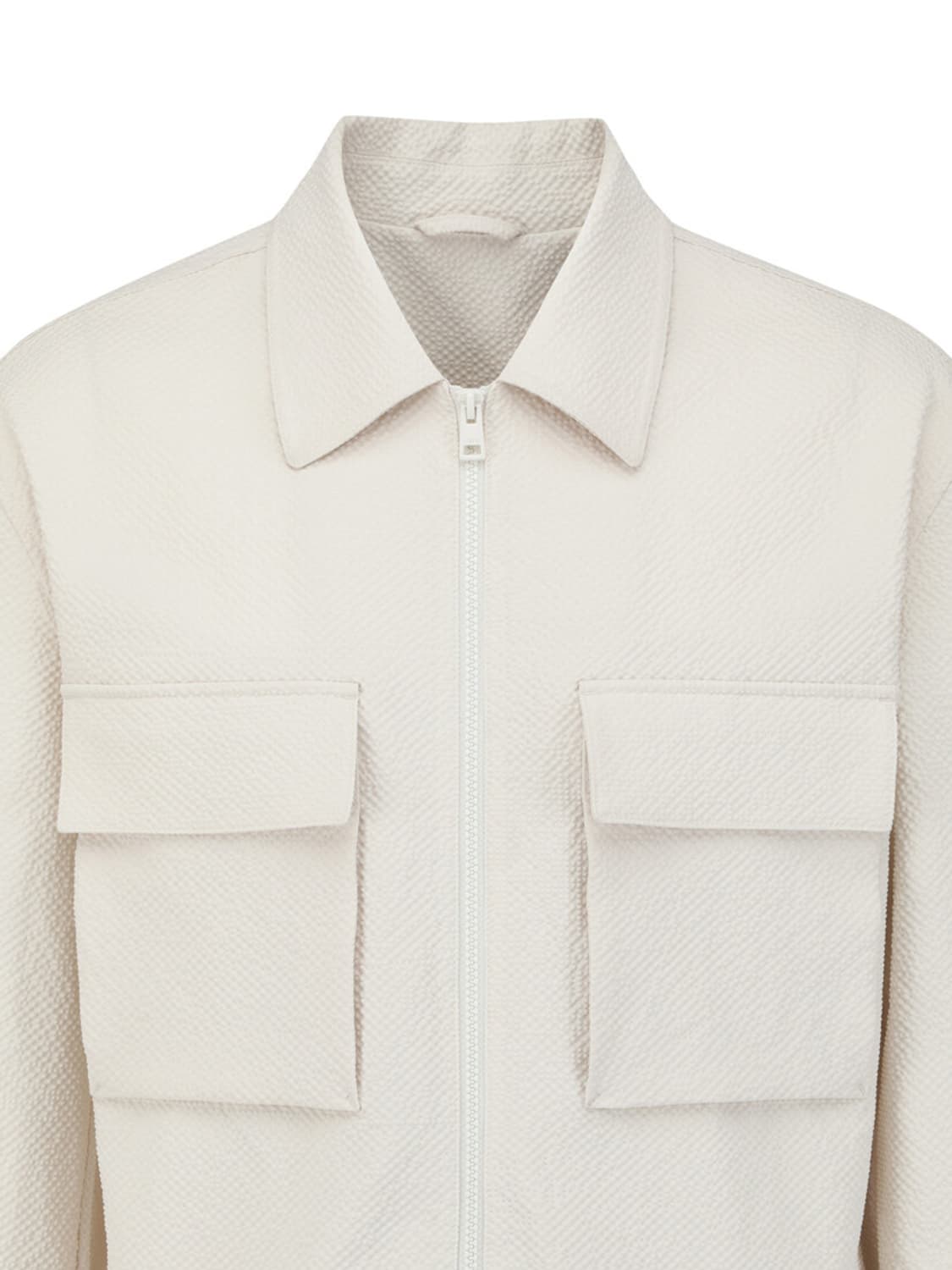 지오지아 시어서커 트러커 자켓 상품이미지4