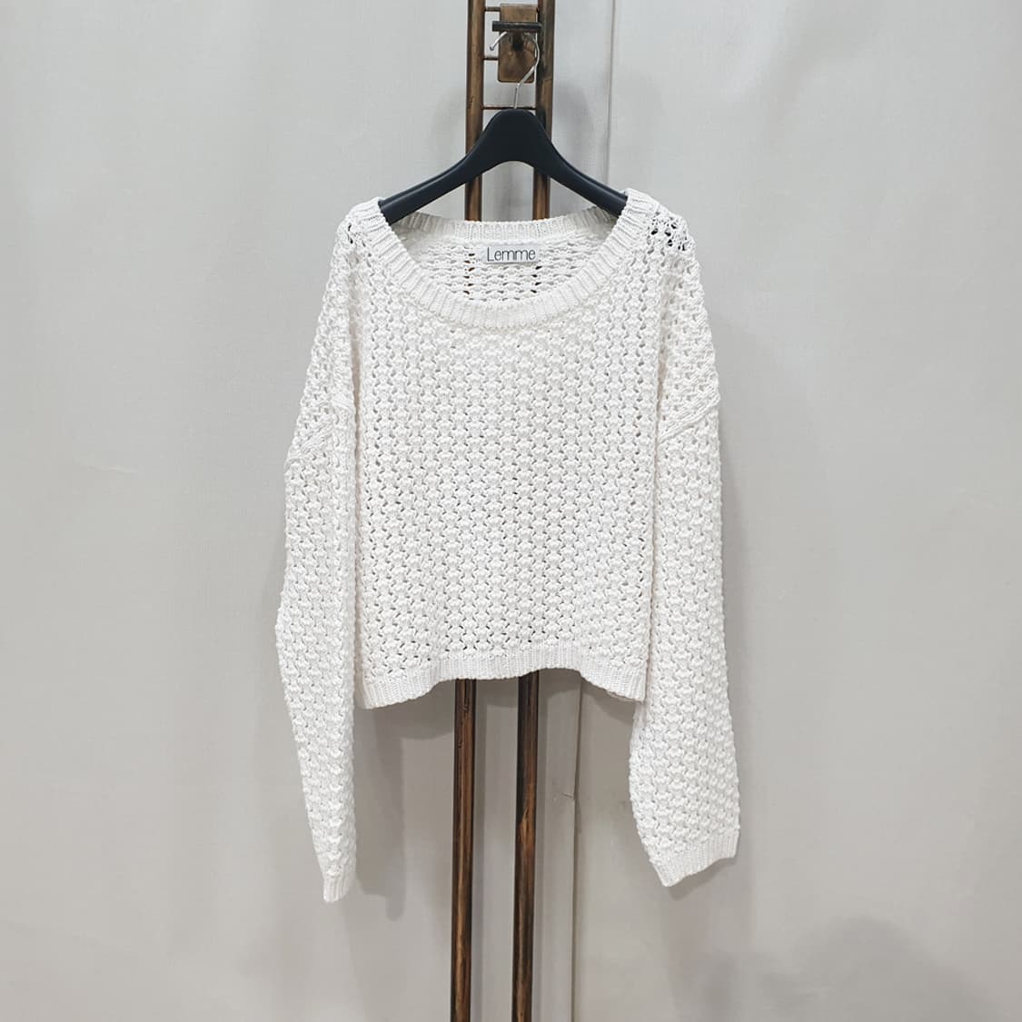 레미 lemme 코튼 네트 니트 F  상품이미지1