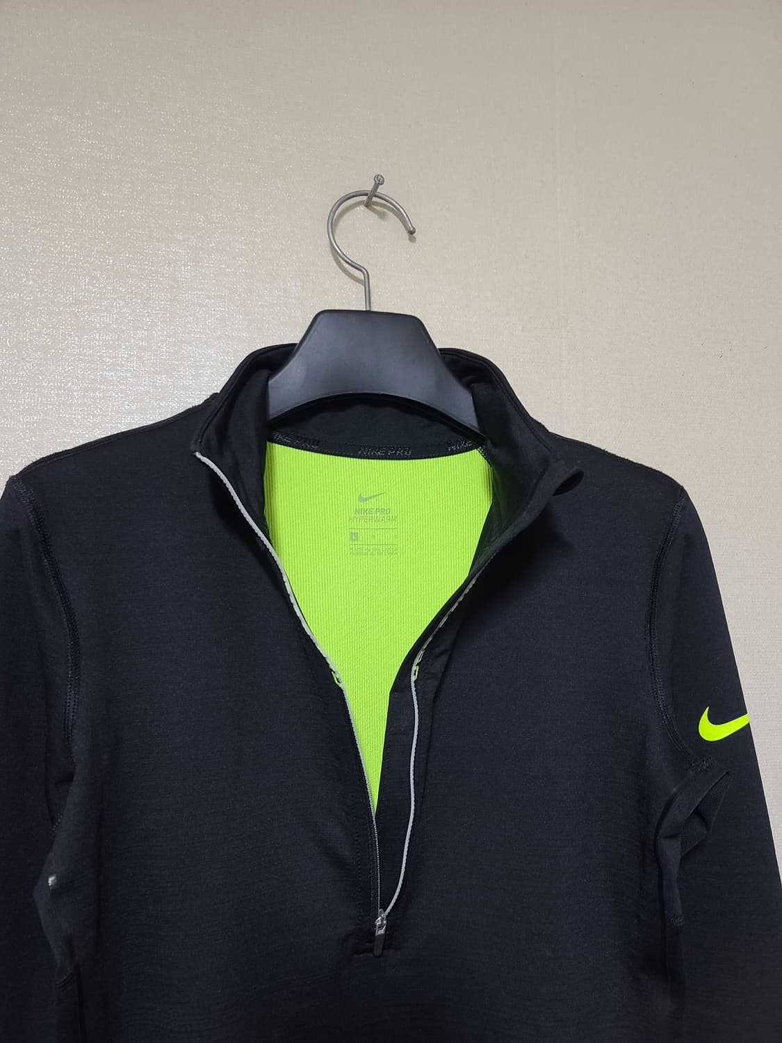 나이키 프로 하이퍼웜 반집업티 상품이미지2