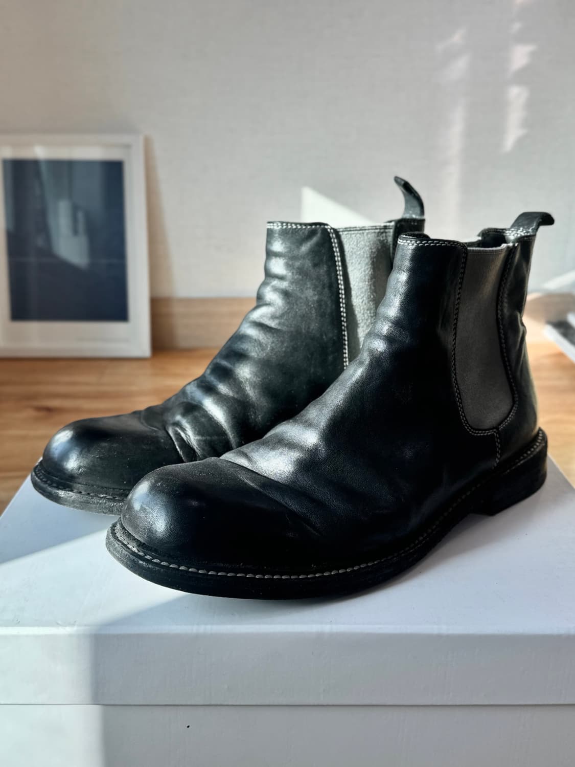 로스트가든 크로우 / 말가죽 첼시부츠 / 구이디 마르셀 상품이미지3