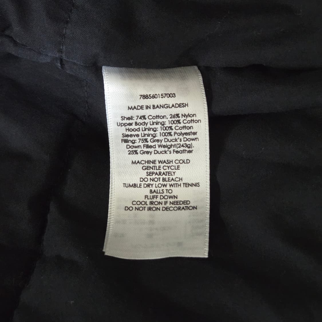 데님앤서플라이 밀리터리 패딩 XS 상품이미지4