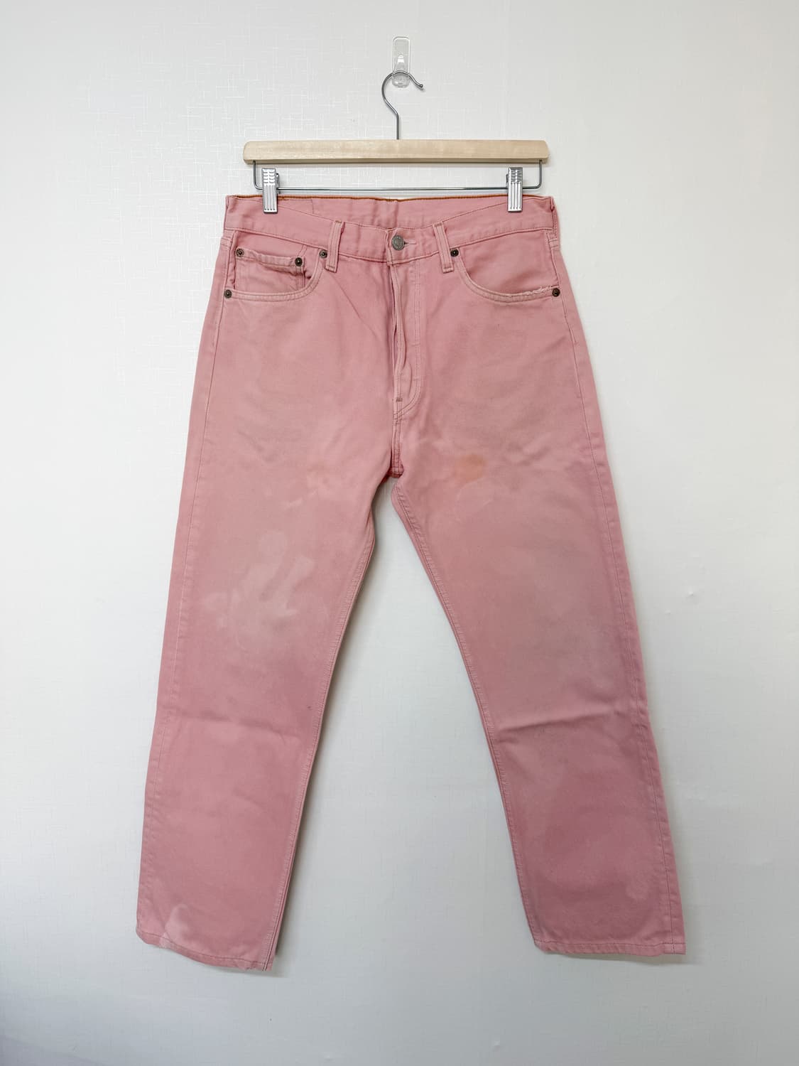 levis 501 pink 32 made in usa 상품이미지1
