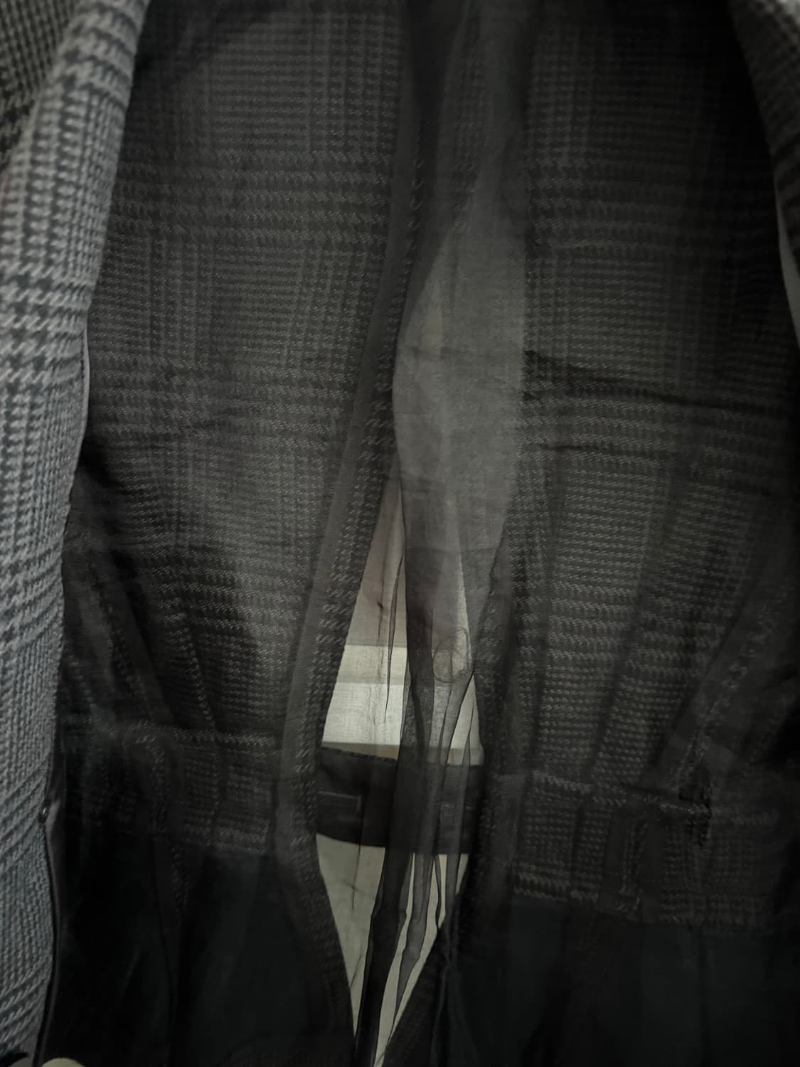 [10 꼬르소 꼬모] 체크 더블 브레스트 자켓 상품이미지8