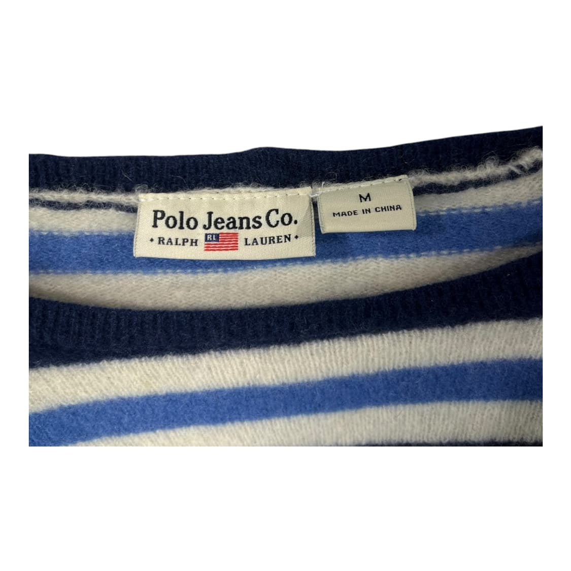 [Polo] 폴로 진스 스트라이프 크롭니트 상품이미지5