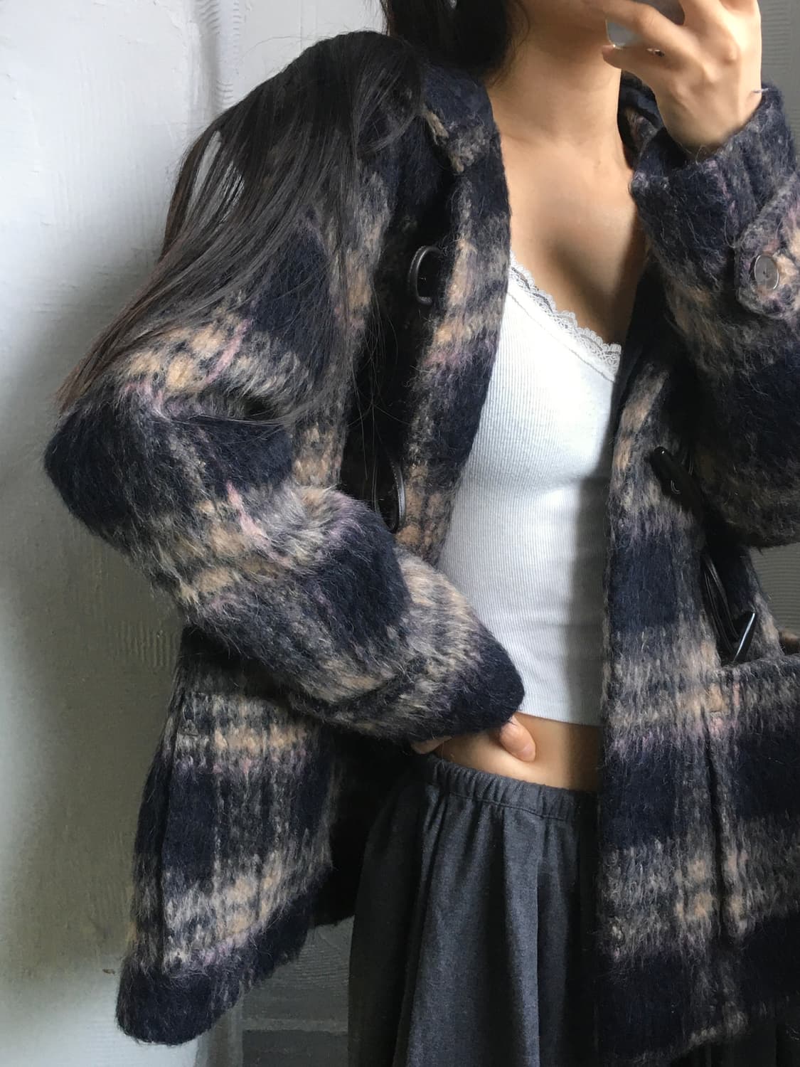 Maxmara 위켄드 막스마라 니르바나 몽고메리 더플 코트 상품이미지2